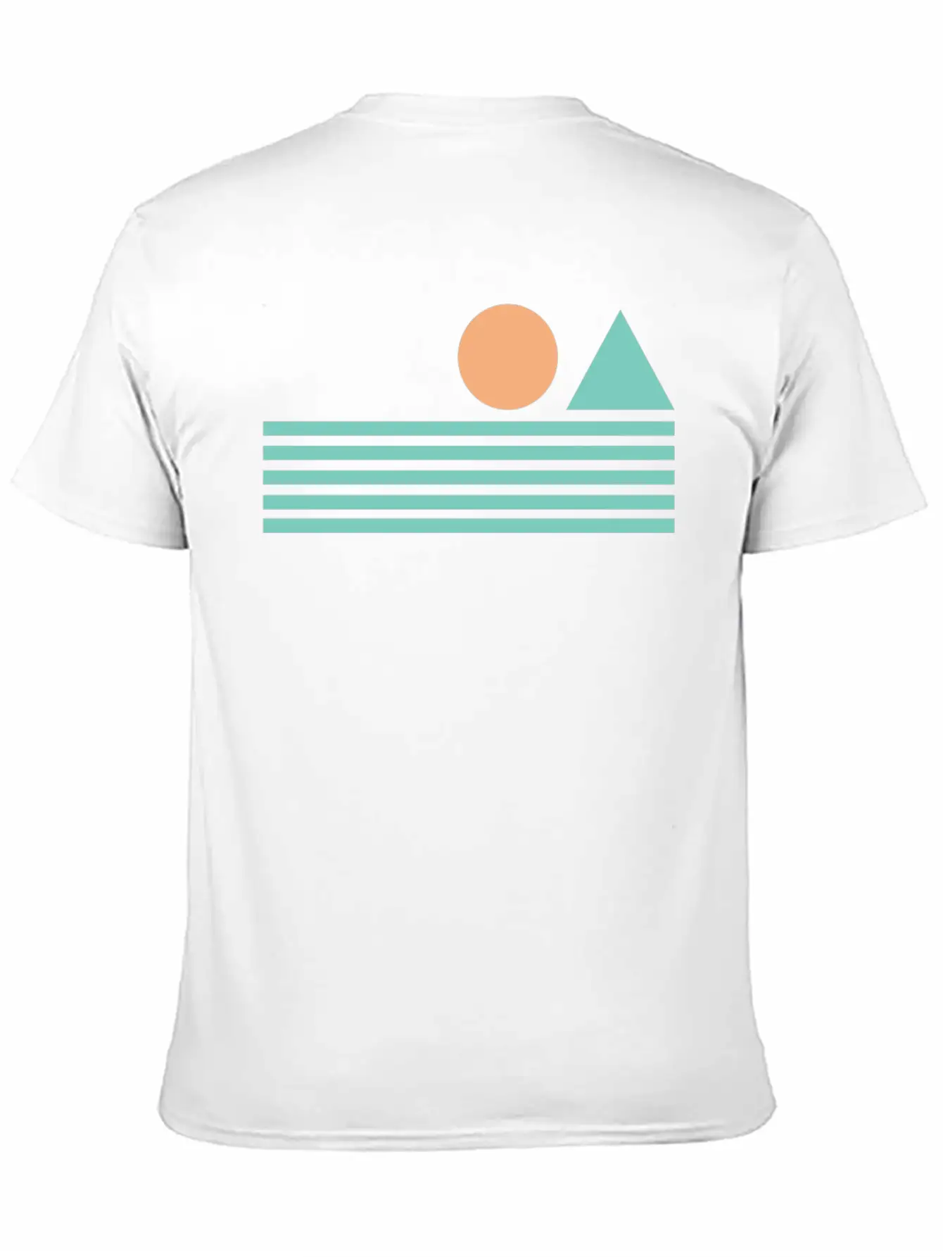 Retro Sunrise T-Shirt Unisex Casual T-Shirt – Clean Design For Daily Comfort