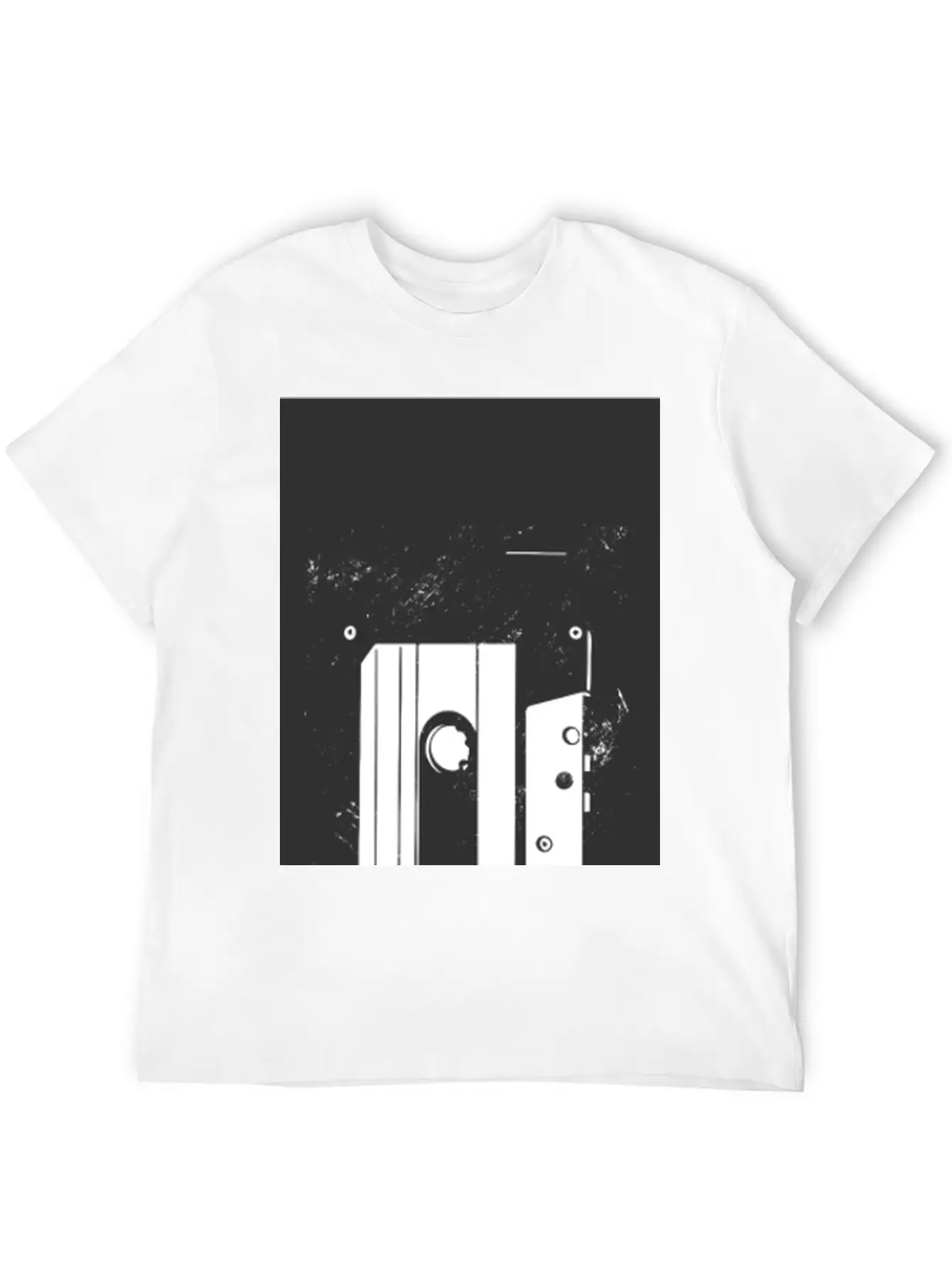 Retro Vintage Cassette 80s 90s Memory Old Lightweight Cotton T-Shirt – Daily Comfort Graphic Shirt