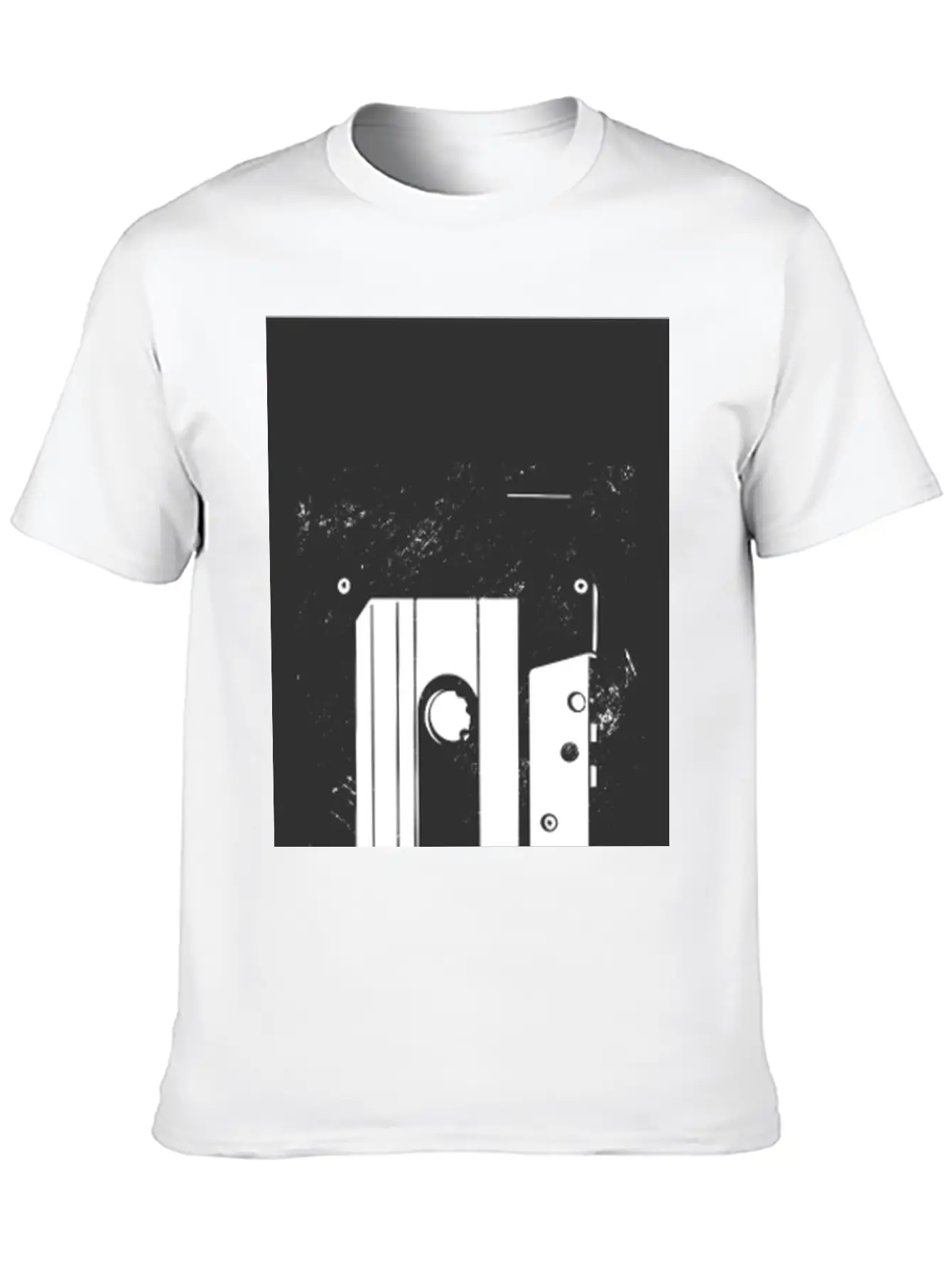 Retro Vintage Cassette 80s 90s Memory Old Lightweight Cotton T-Shirt – Daily Comfort Graphic Shirt