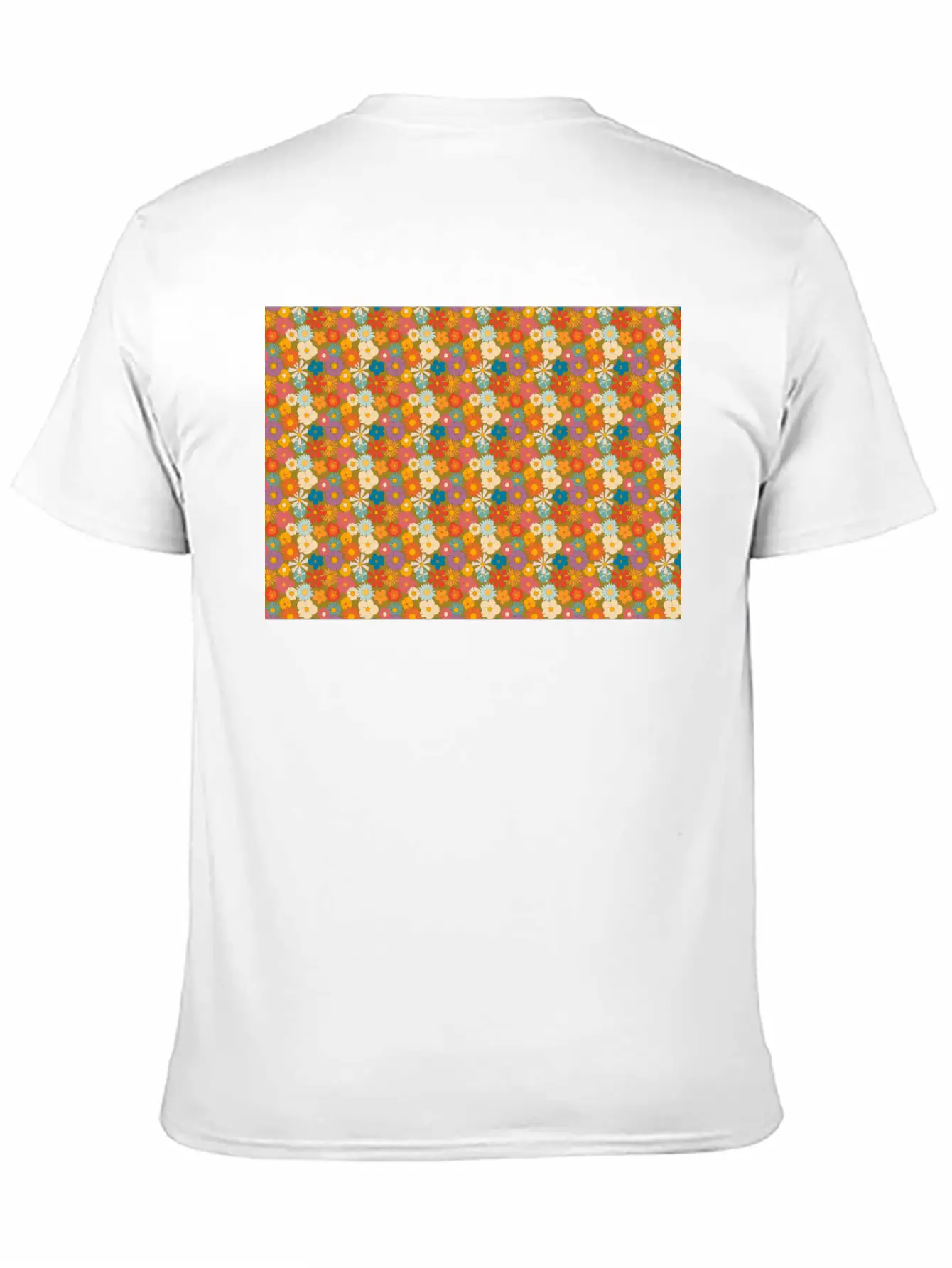 Retro Vintage Flower Art Cosmos Daisy And Unisex Casual T-Shirt – Clean Design For Daily Comfort