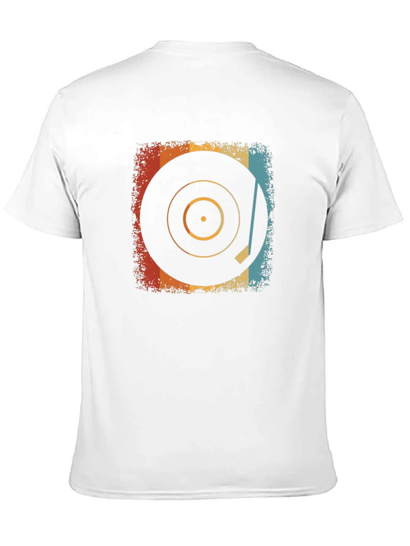 Retro Vinyl Disc LP Records Unisex Casual T-Shirt – Clean Design For Daily Comfort
