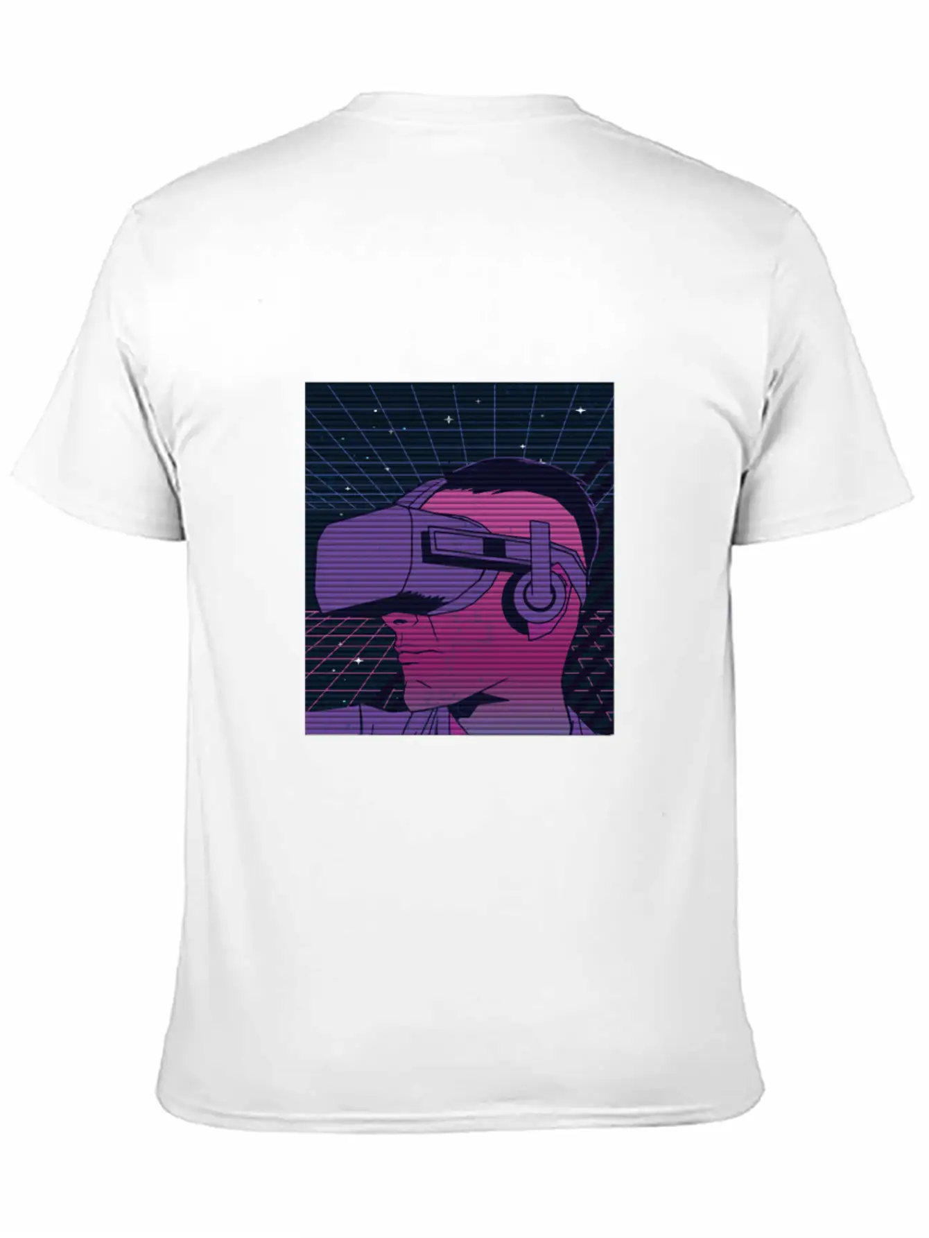 Retro Wave Virtual Reality Japan Vaporwave Unisex Casual T-Shirt – Clean Design For Daily Comfort