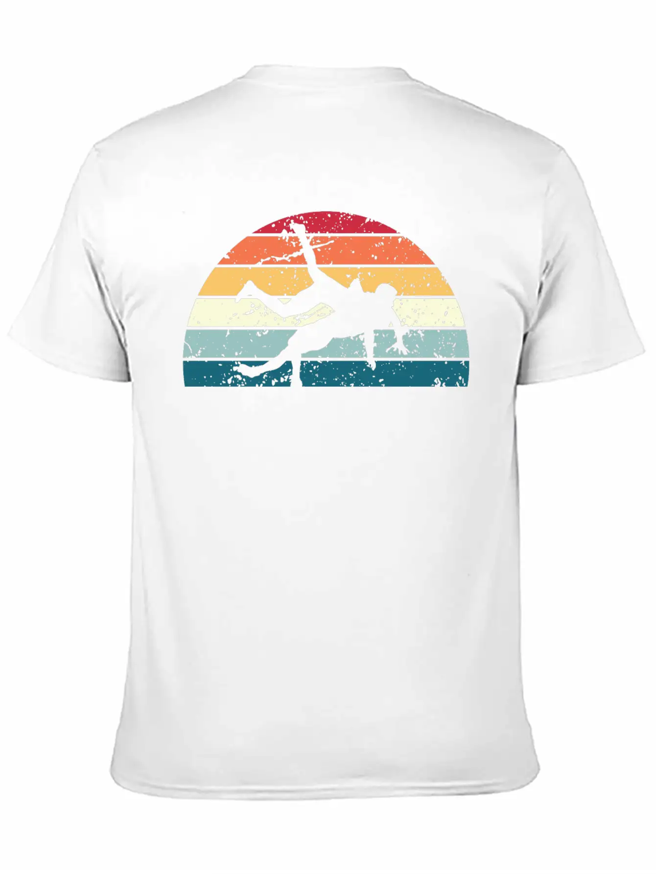 Retro Wrestling Sunset Vintage Boxing Sunrise Relaxed Everyday Tee – Lightweight And Durable Cotton