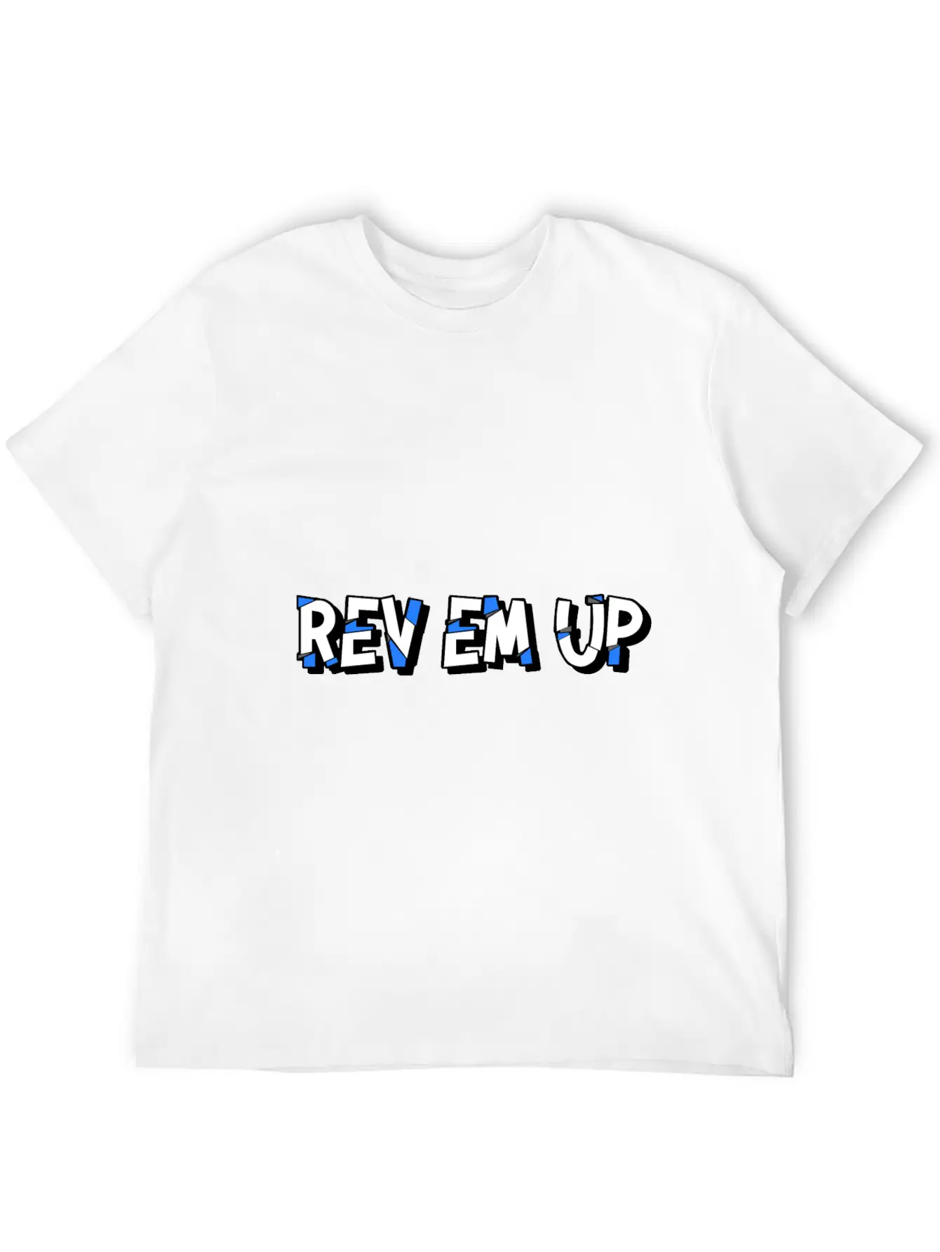 "Rev Em Up" Motorsport 4's Essential Cotton Tee For Daily Outfits – Unisex Style