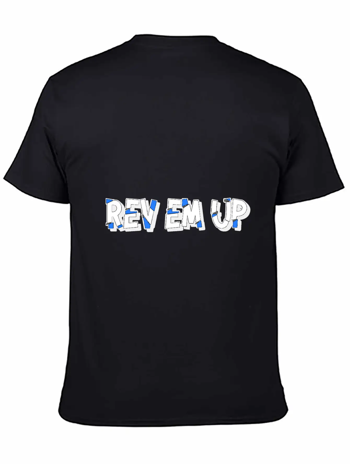 "Rev Em Up" Motorsport 4's Essential Cotton Tee For Daily Outfits – Unisex Style
