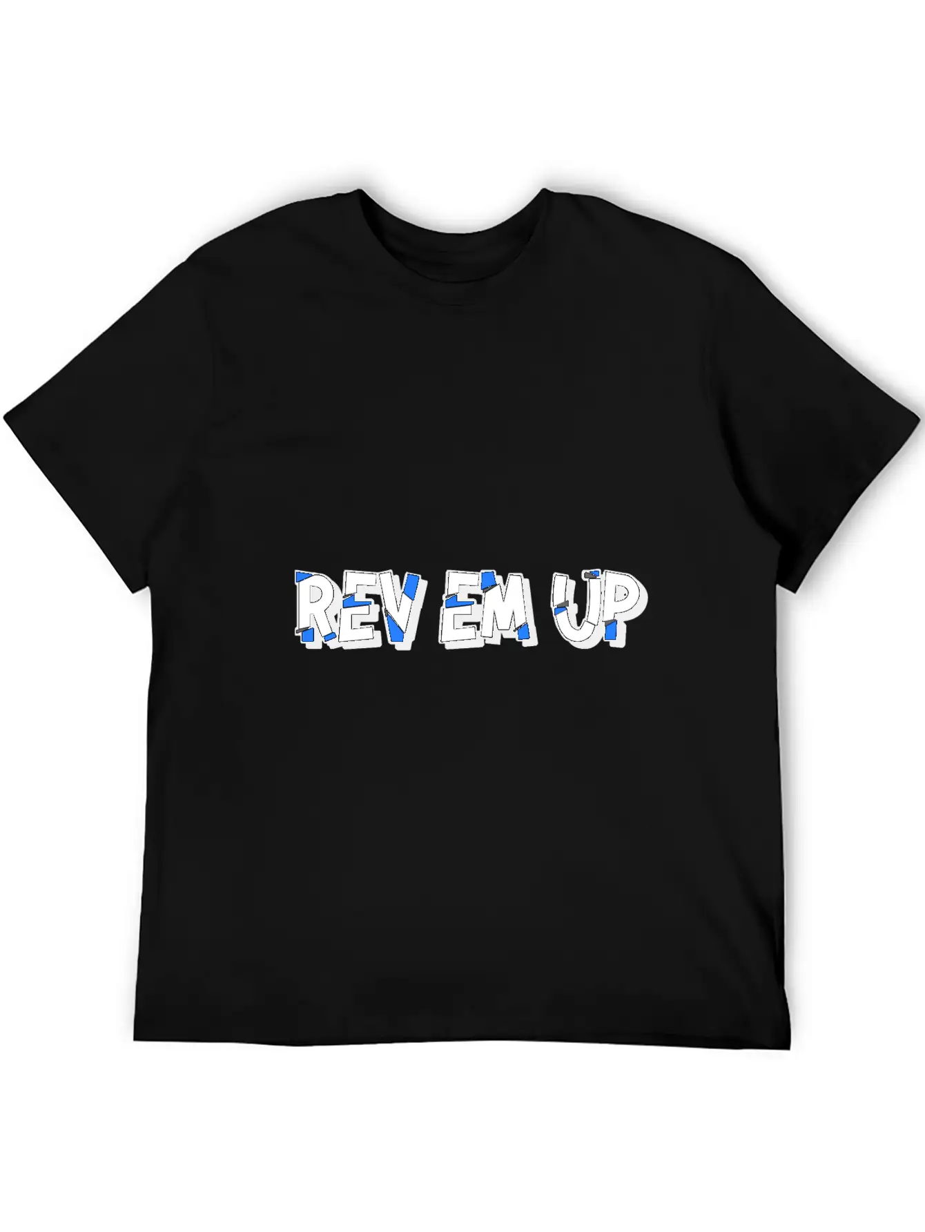 "Rev Em Up" Motorsport 4's Essential Cotton Tee For Daily Outfits – Unisex Style