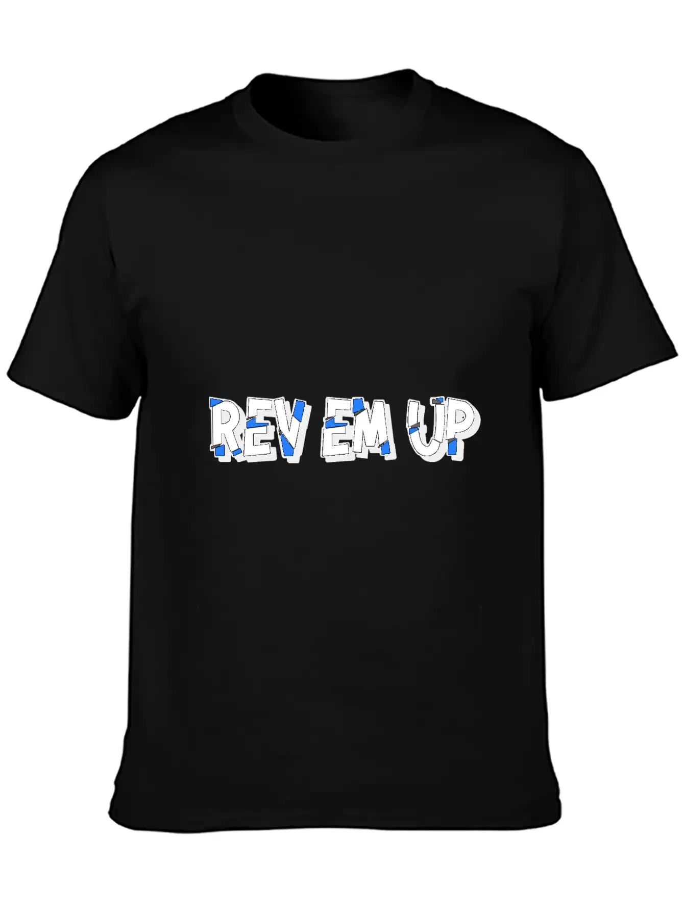 "Rev Em Up" Motorsport 4's Essential Cotton Tee For Daily Outfits – Unisex Style