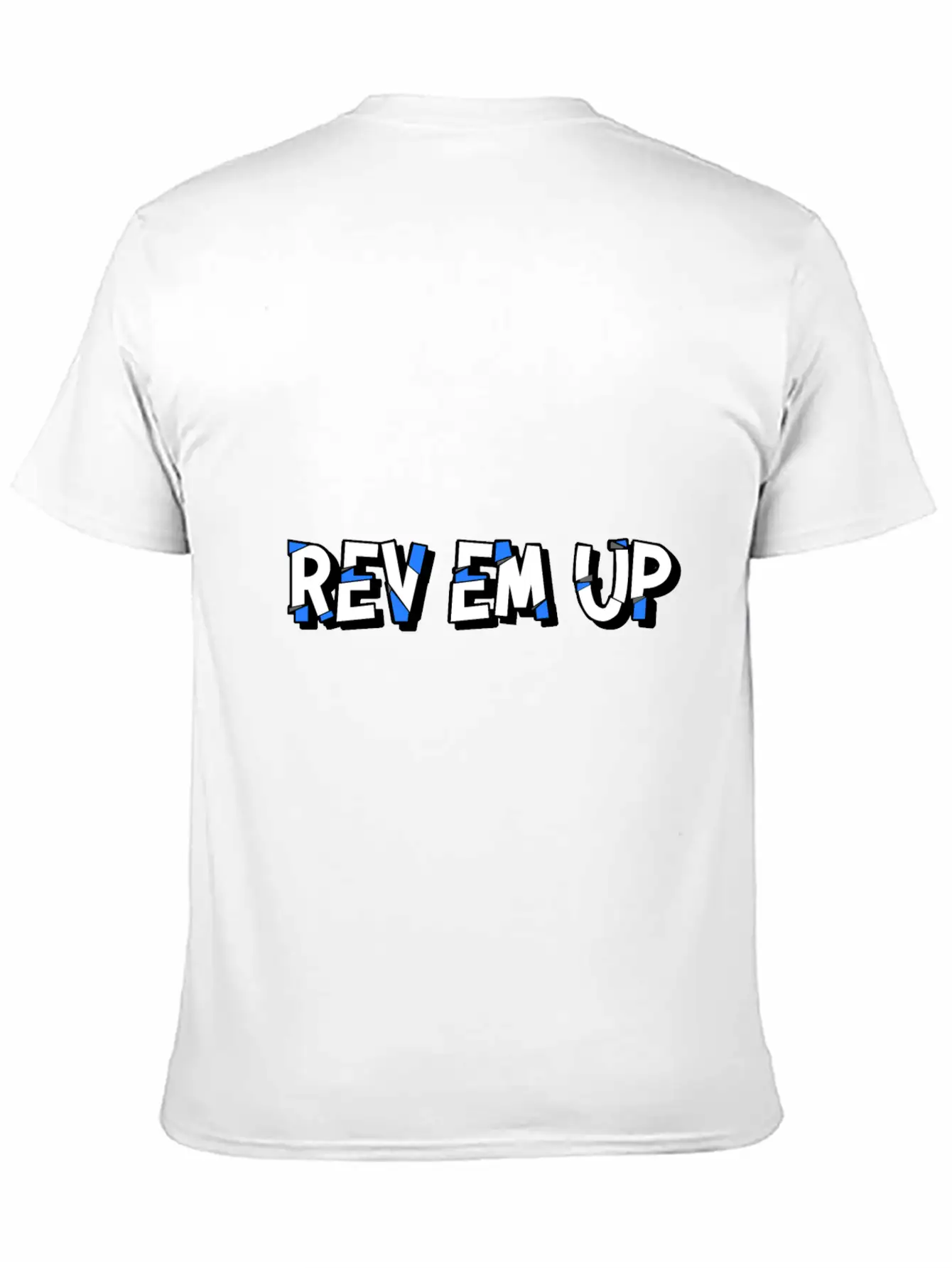 "Rev Em Up" Motorsport 4's Essential Cotton Tee For Daily Outfits – Unisex Style
