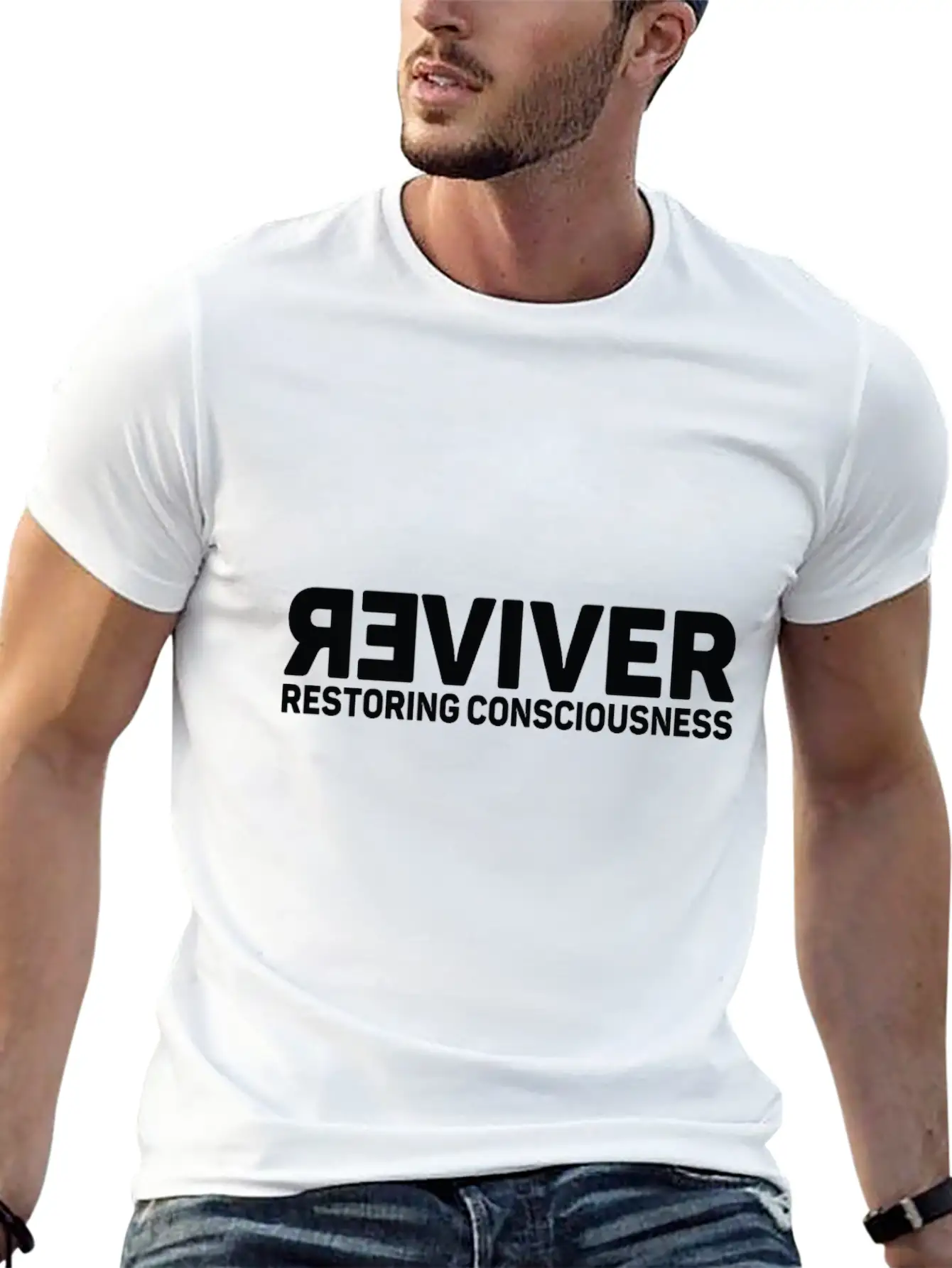 REVIVER Soft Cotton Short Sleeve Tee – Unisex Wardrobe Staple