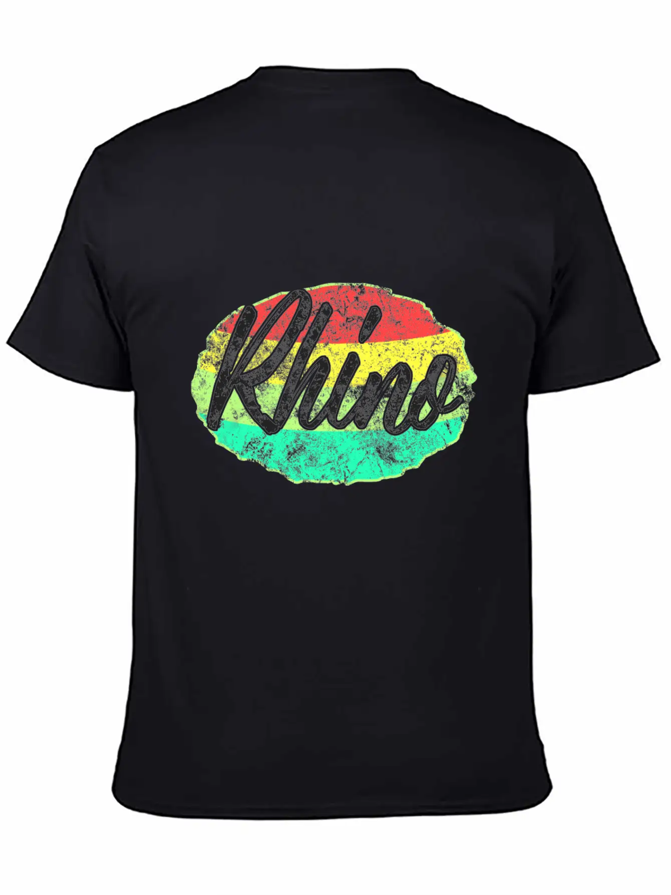 Rhino Classic Fit Graphic Tee For Daily Comfort – Unisex Cotton Shirt