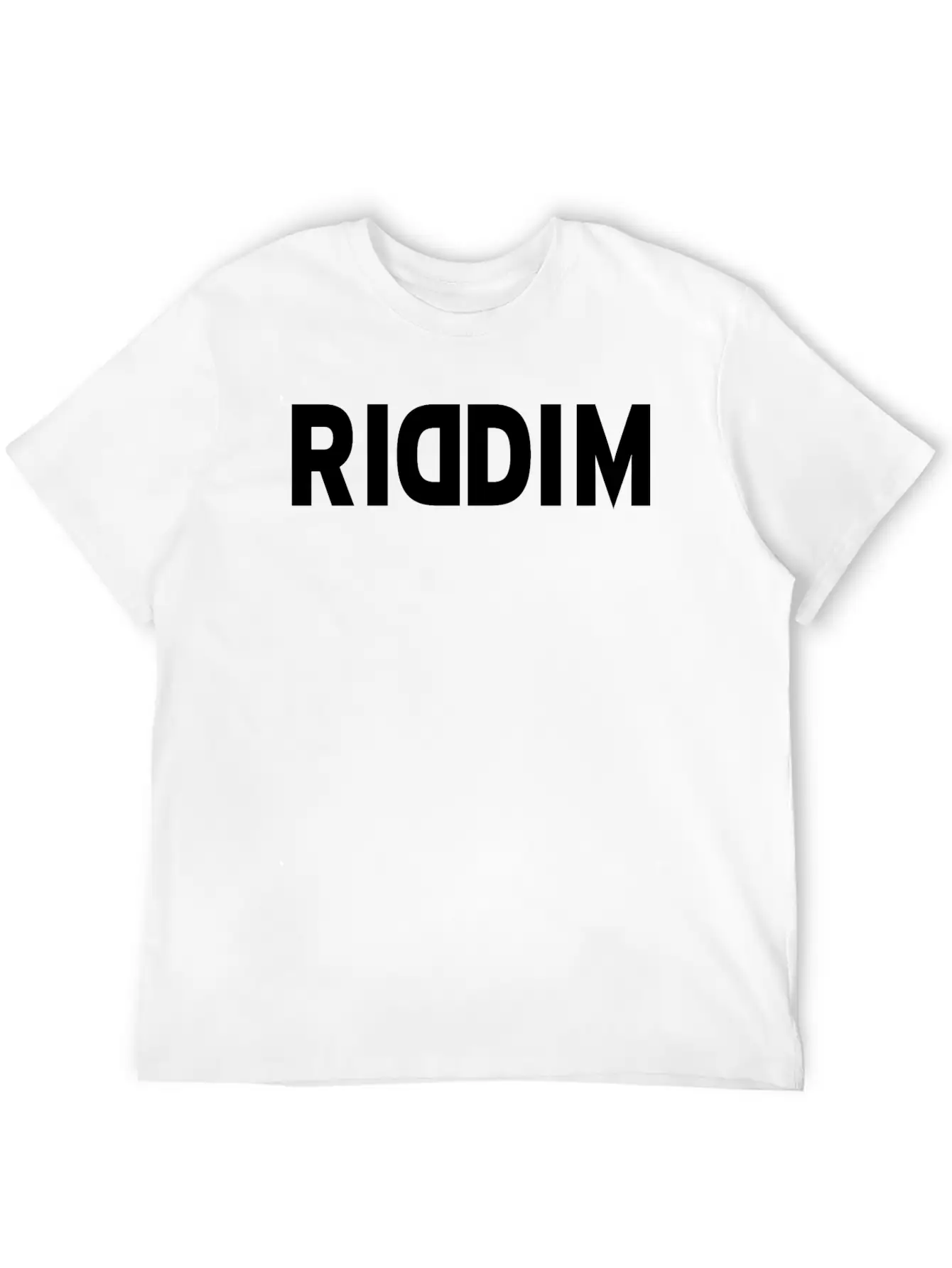 RIDDIM Essential Cotton Tee For Daily Outfits – Unisex Style