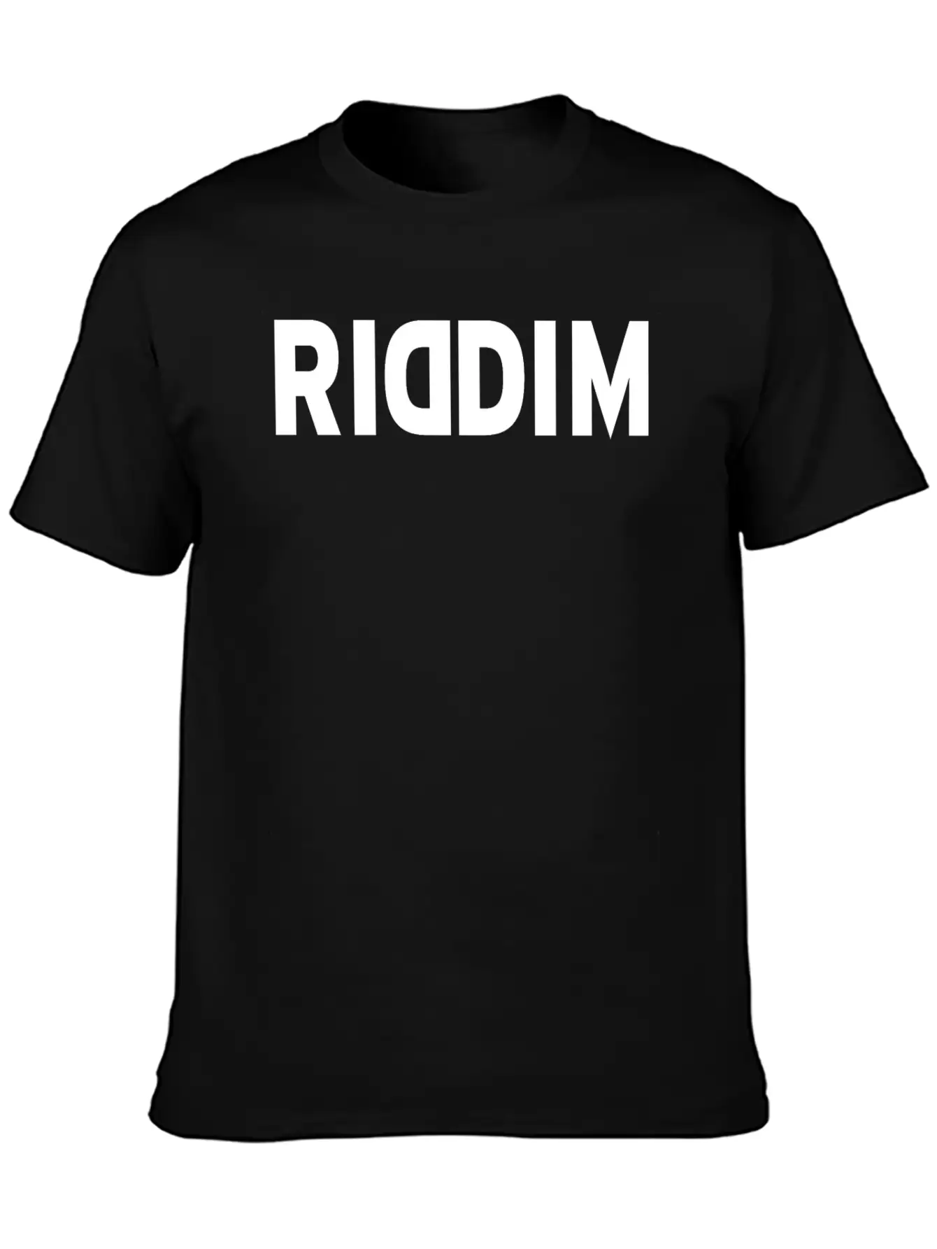 RIDDIM Essential Cotton Tee For Daily Outfits – Unisex Style