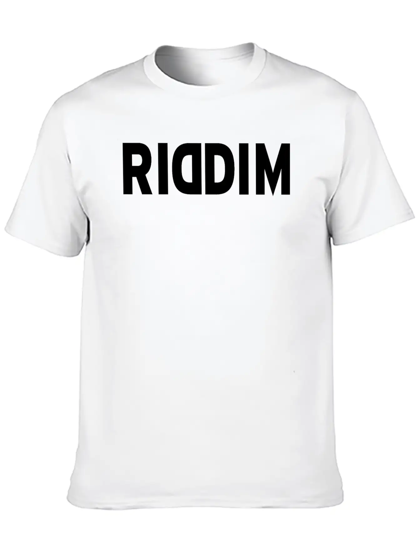 RIDDIM Essential Cotton Tee For Daily Outfits – Unisex Style