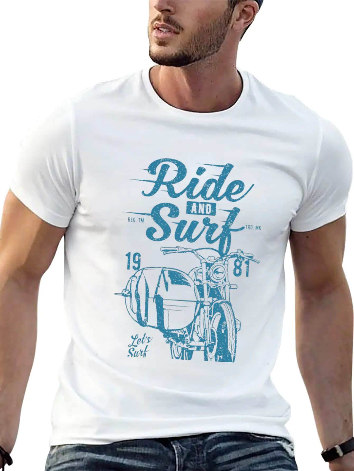 Ride And Surf Relaxed Everyday Tee – Lightweight And Durable Cotton