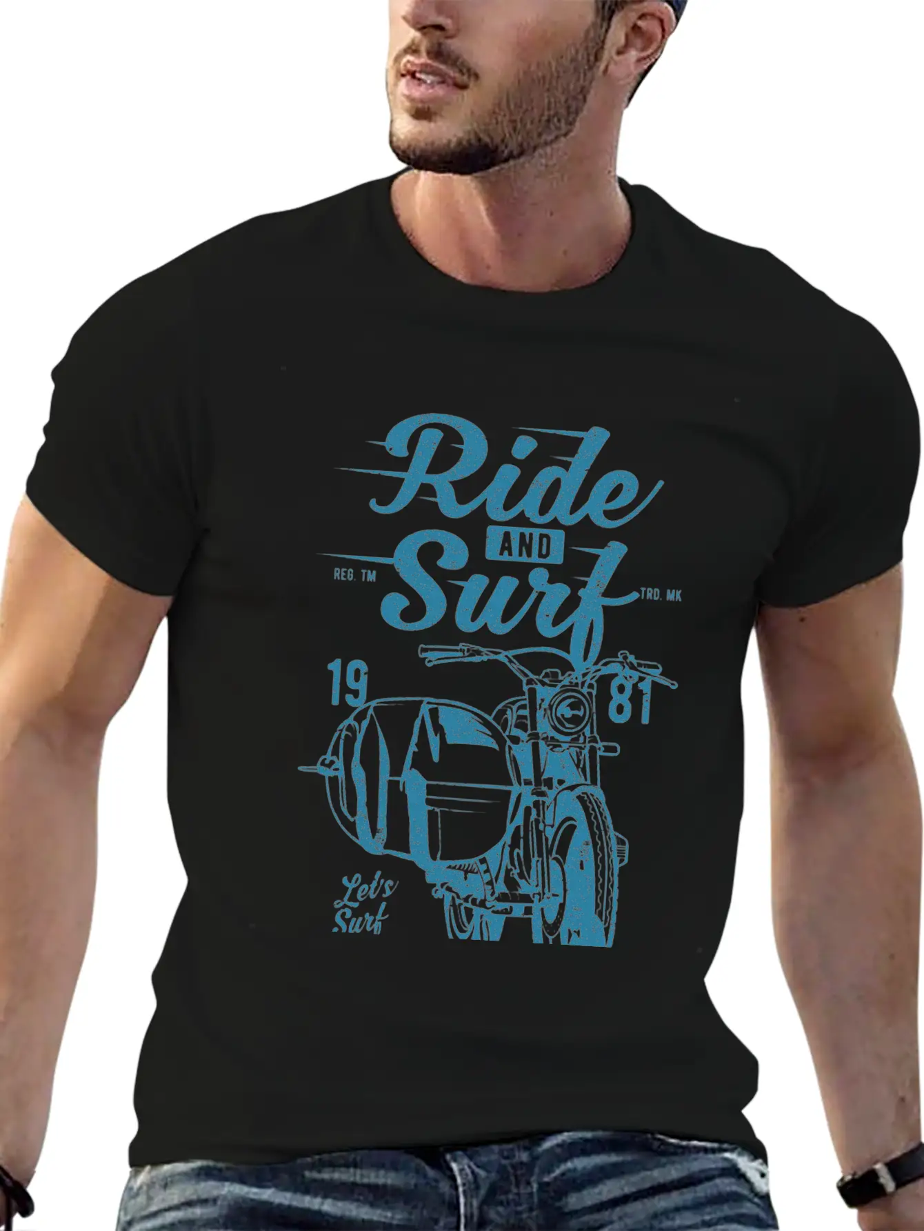 Ride And Surf Relaxed Everyday Tee – Lightweight And Durable Cotton