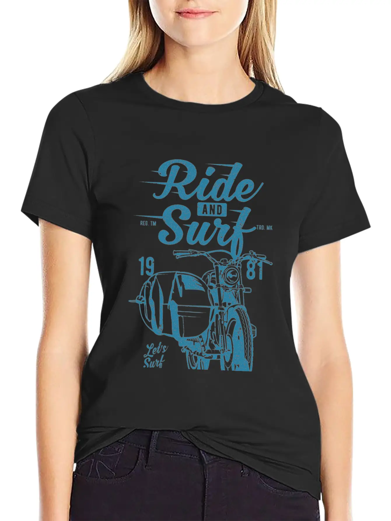 Ride And Surf Relaxed Everyday Tee – Lightweight And Durable Cotton