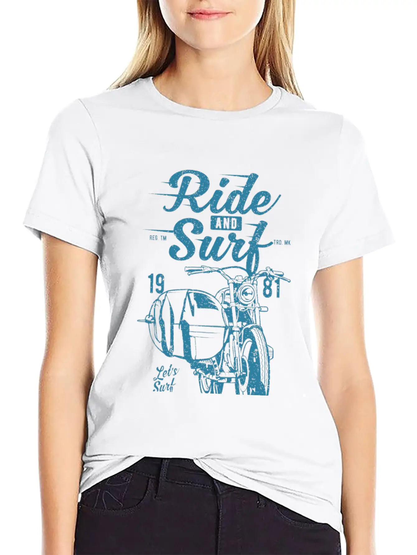 Ride And Surf Relaxed Everyday Tee – Lightweight And Durable Cotton