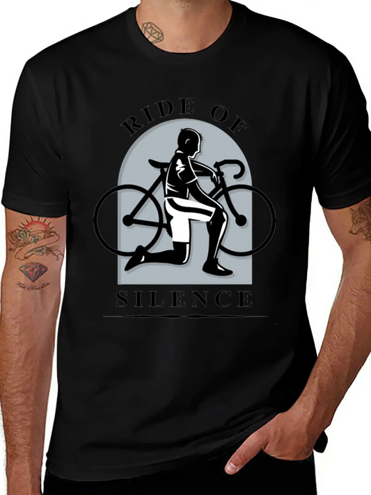 Ride Of Silence Lightweight Cotton T-Shirt – Daily Comfort Graphic Shirt