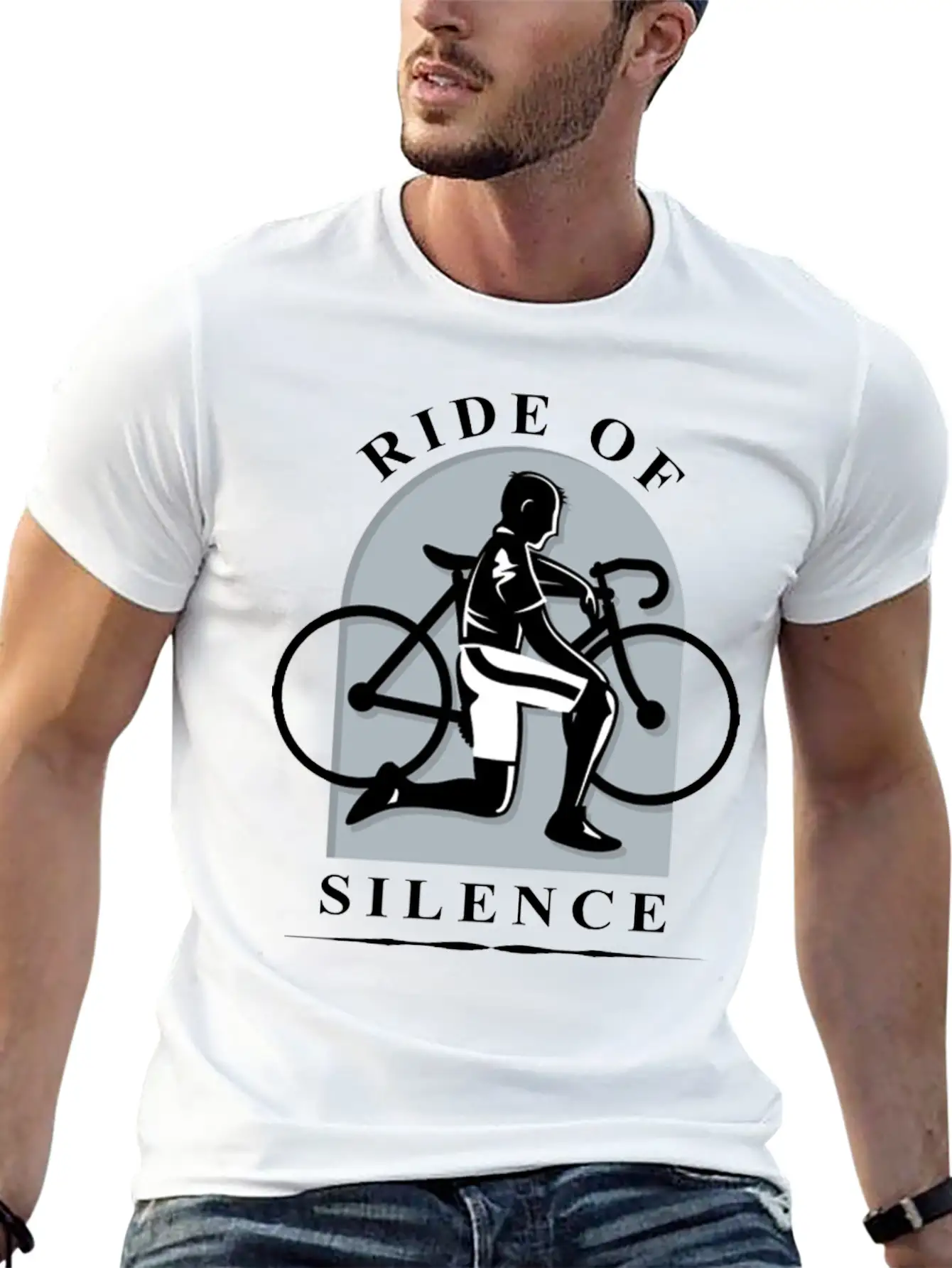 Ride Of Silence Lightweight Cotton T-Shirt – Daily Comfort Graphic Shirt