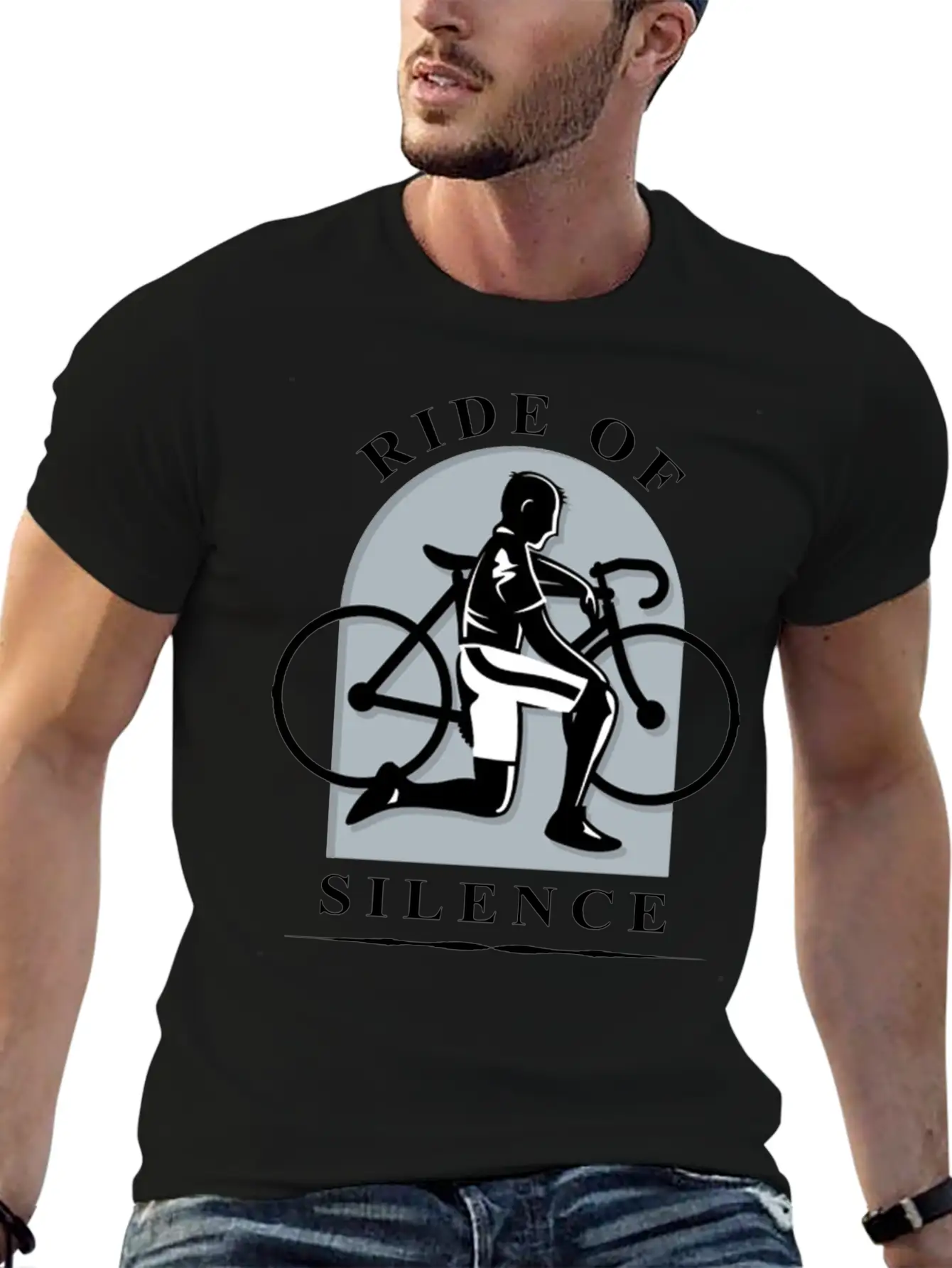Ride Of Silence Lightweight Cotton T-Shirt – Daily Comfort Graphic Shirt