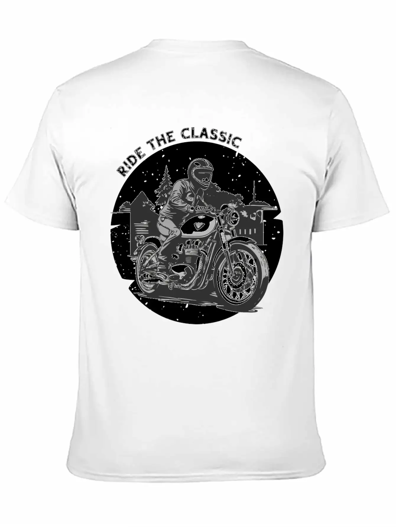 Ride The Classic Vintage Motorcycle Soft Cotton Short Sleeve Tee – Unisex Wardrobe Staple