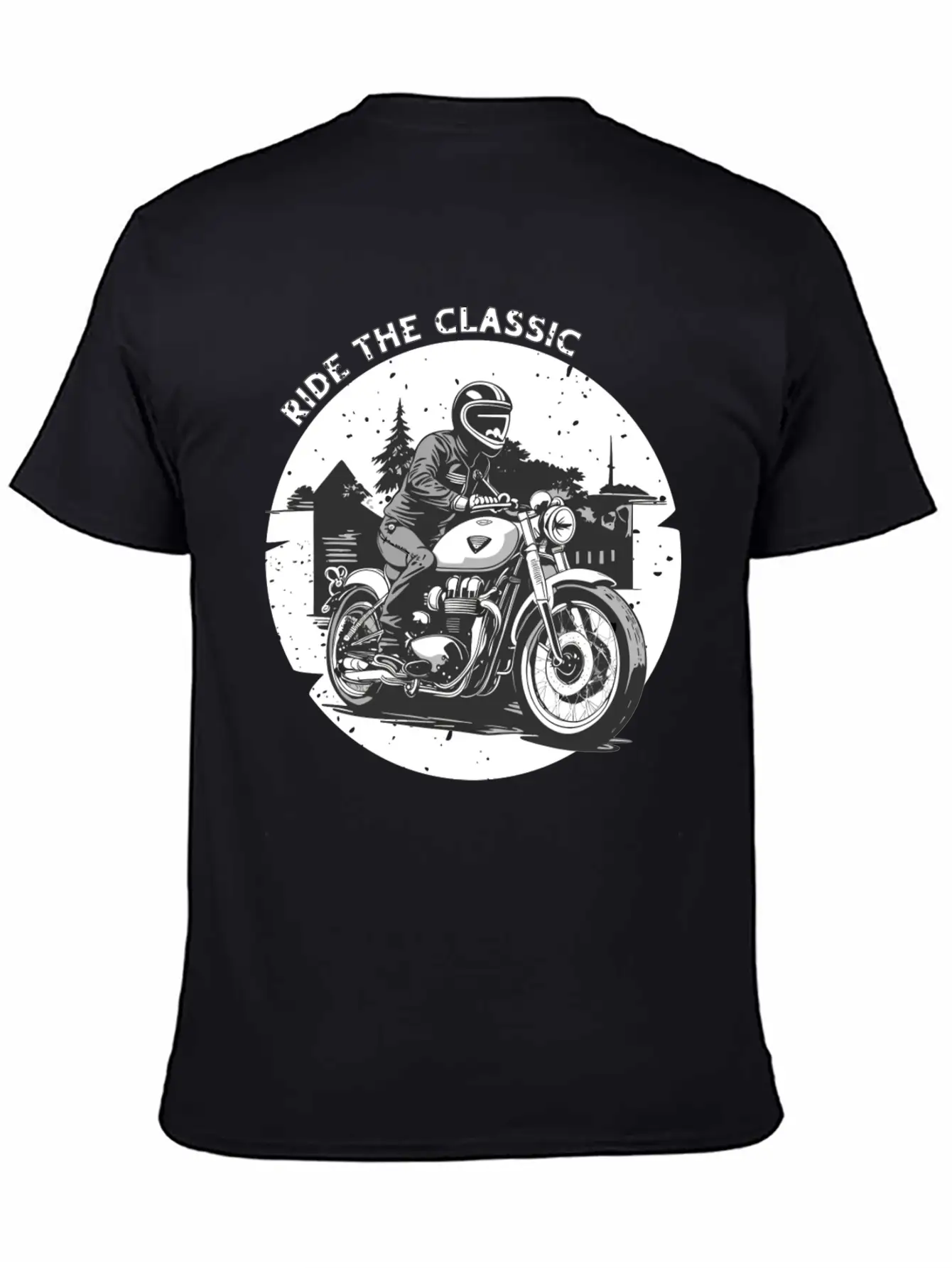 Ride The Classic Vintage Motorcycle Soft Cotton Short Sleeve Tee – Unisex Wardrobe Staple