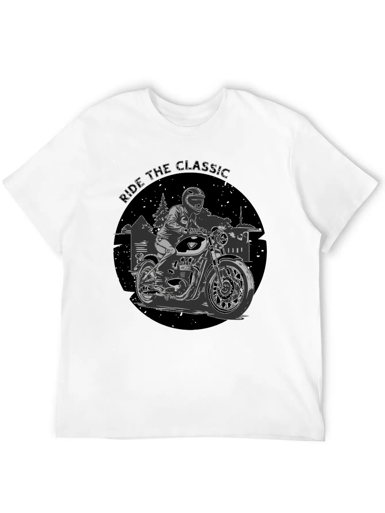 Ride The Classic Vintage Motorcycle Soft Cotton Short Sleeve Tee – Unisex Wardrobe Staple