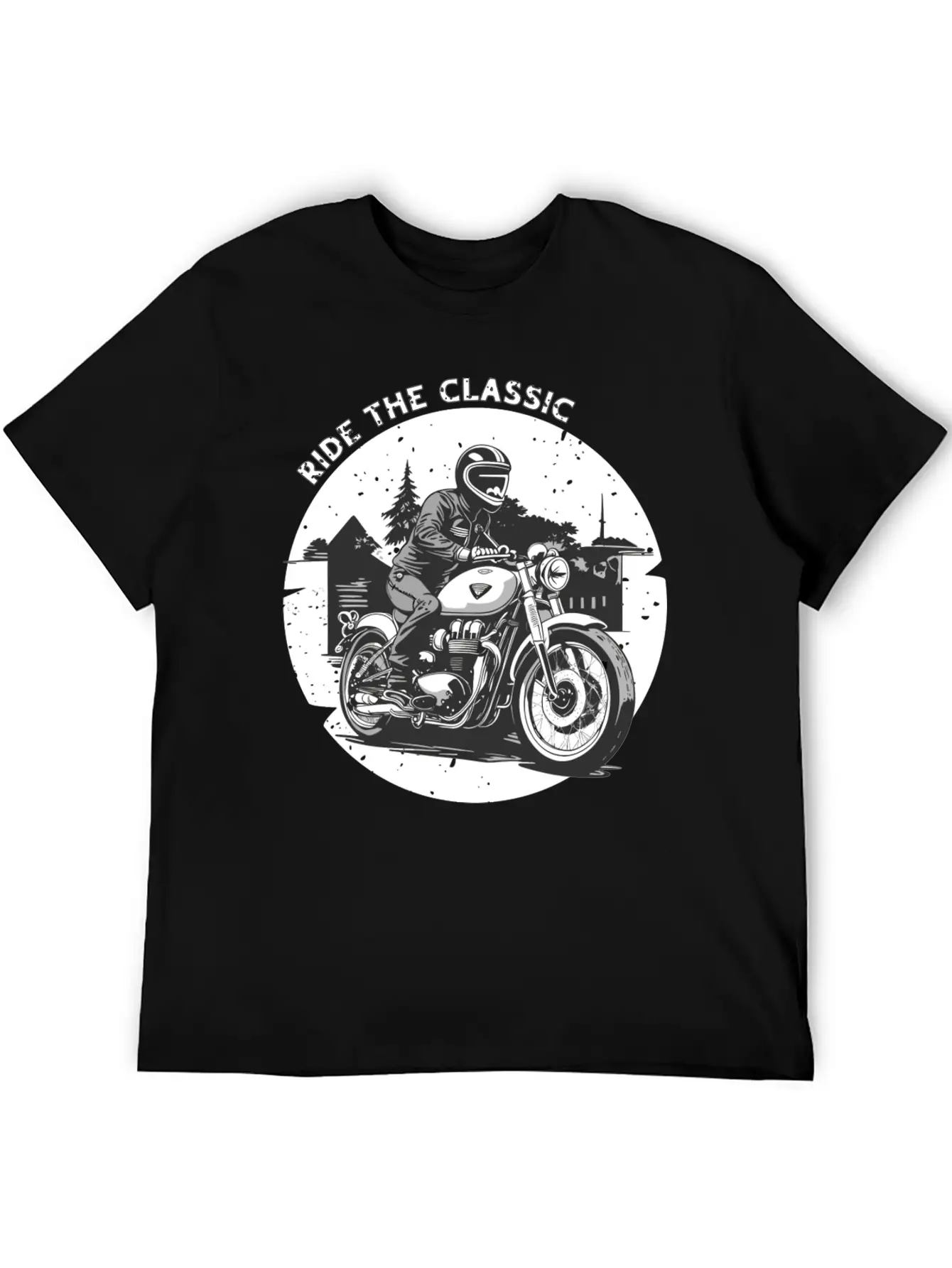 Ride The Classic Vintage Motorcycle Soft Cotton Short Sleeve Tee – Unisex Wardrobe Staple