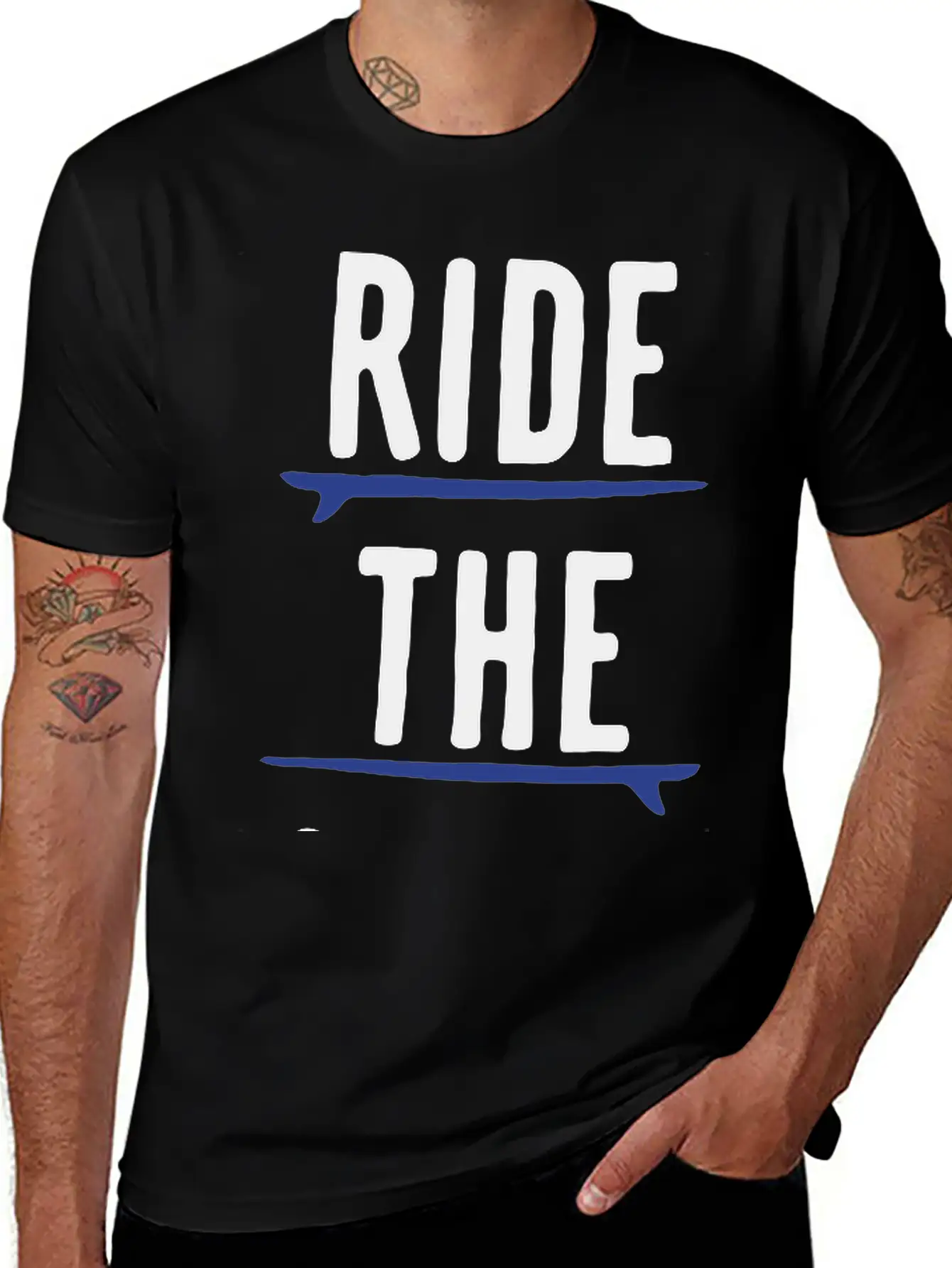 Ride The Wave Relaxed Everyday Tee – Lightweight And Durable Cotton