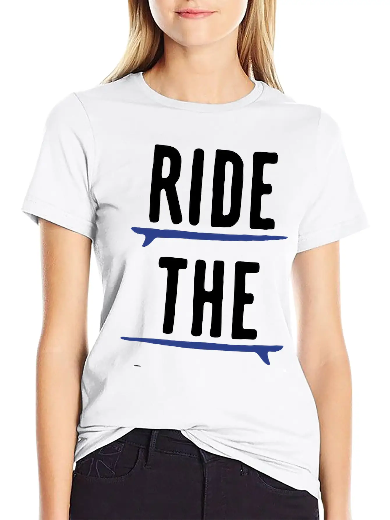Ride The Wave Relaxed Everyday Tee – Lightweight And Durable Cotton