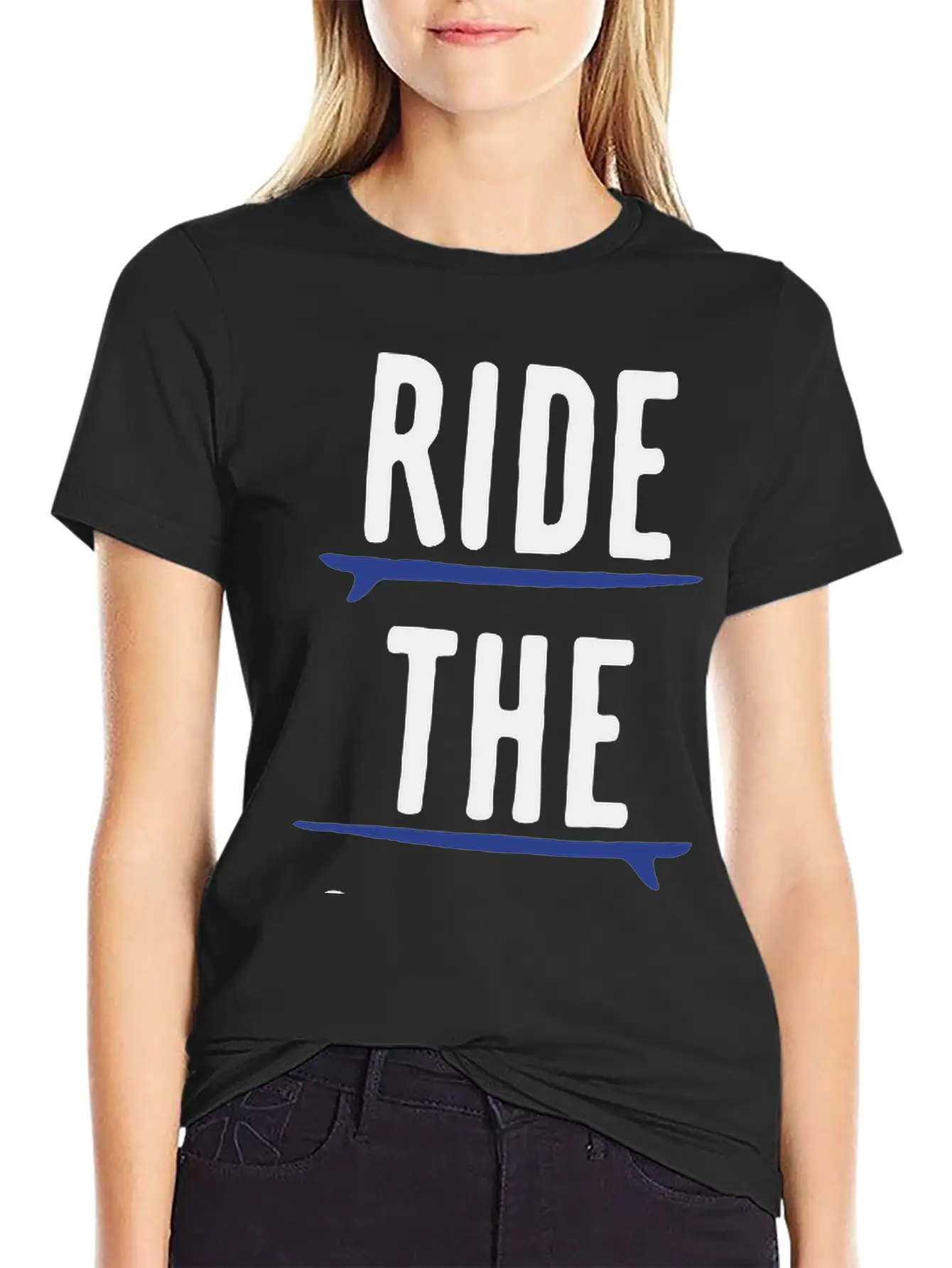 Ride The Wave Relaxed Everyday Tee – Lightweight And Durable Cotton