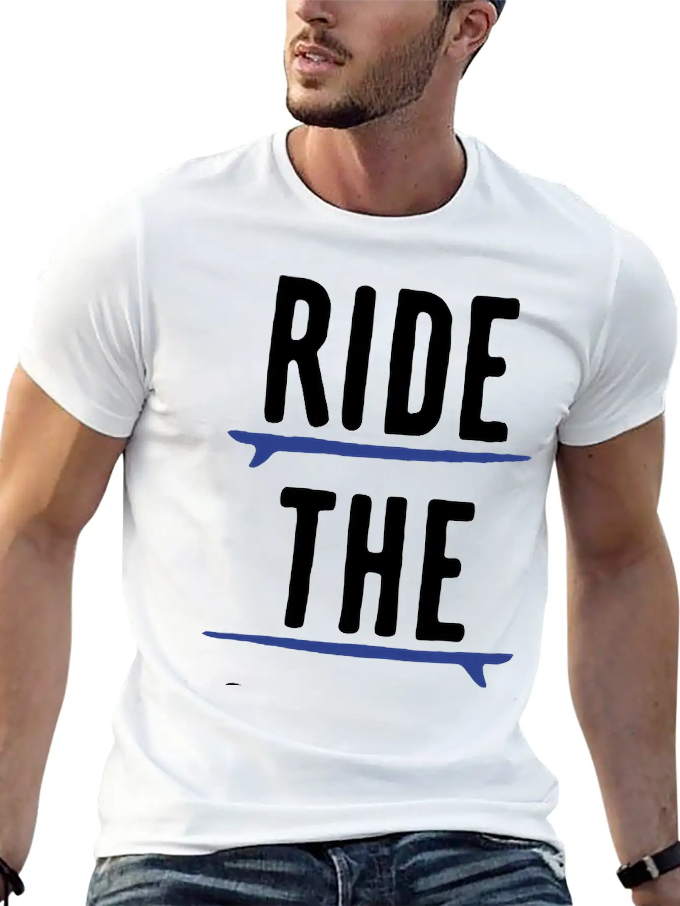 Ride The Wave Relaxed Everyday Tee – Lightweight And Durable Cotton
