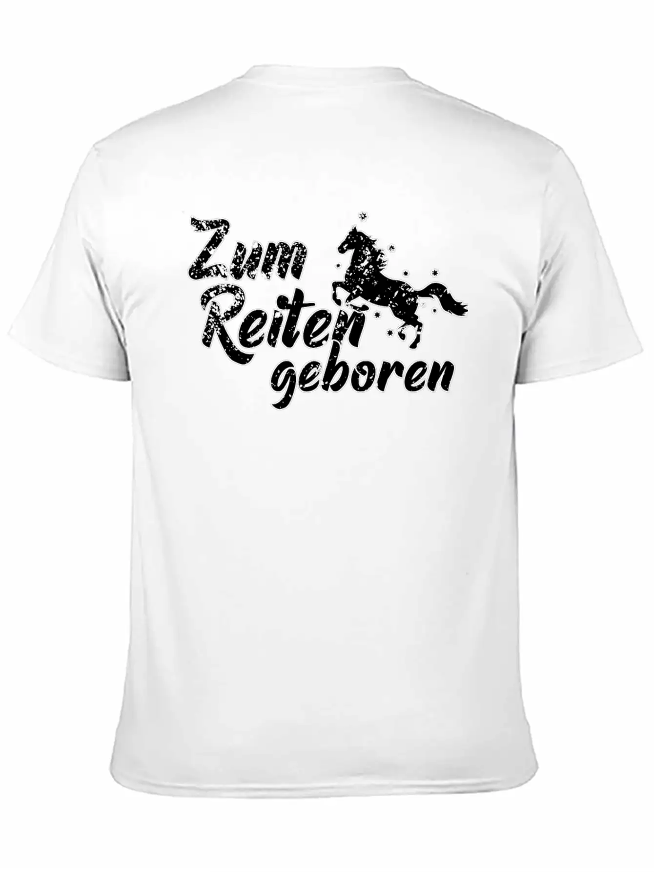 Riding Horses Gift Unisex Casual T-Shirt – Clean Design For Daily Comfort