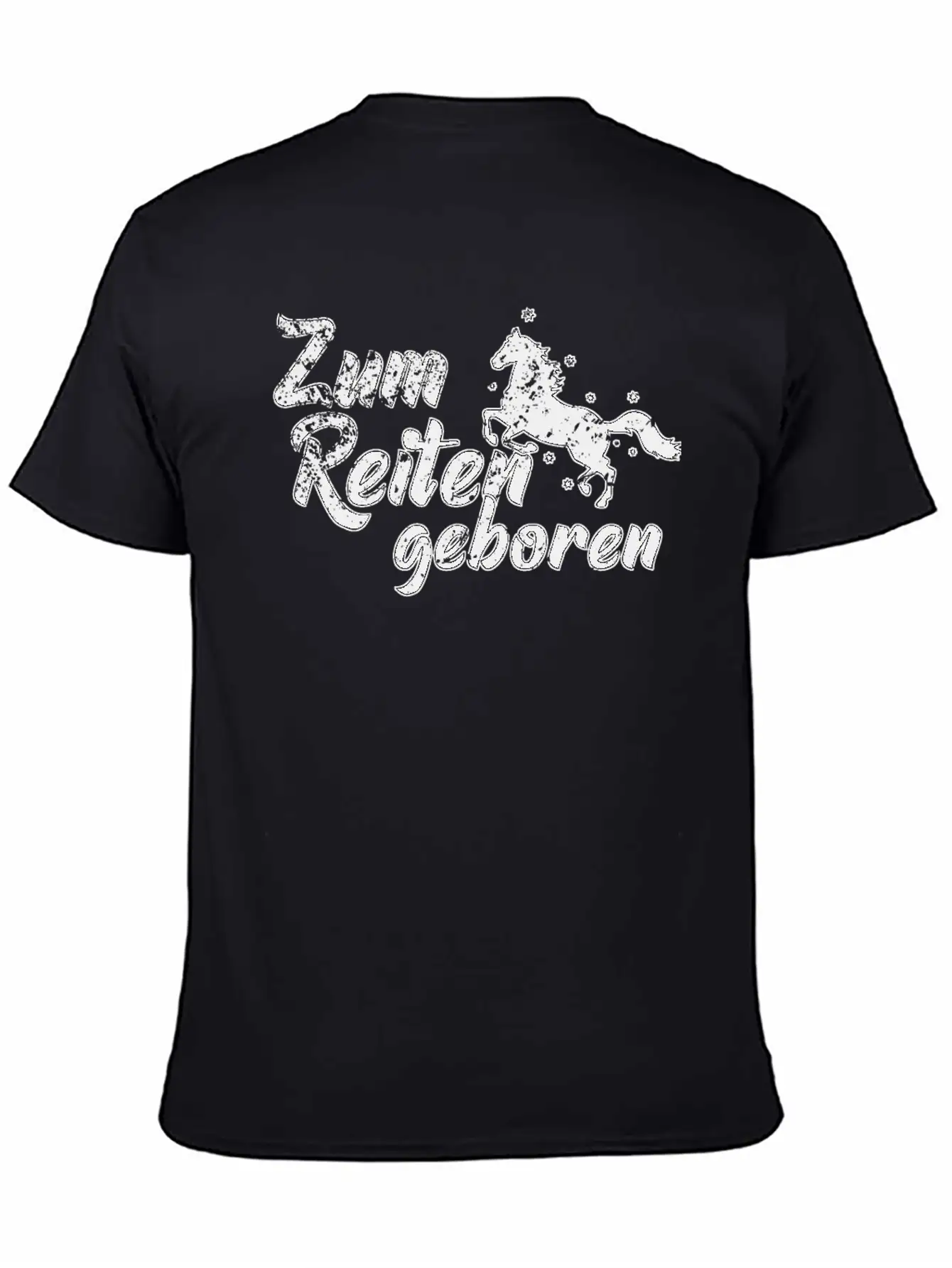 Riding Horses Gift Unisex Casual T-Shirt – Clean Design For Daily Comfort