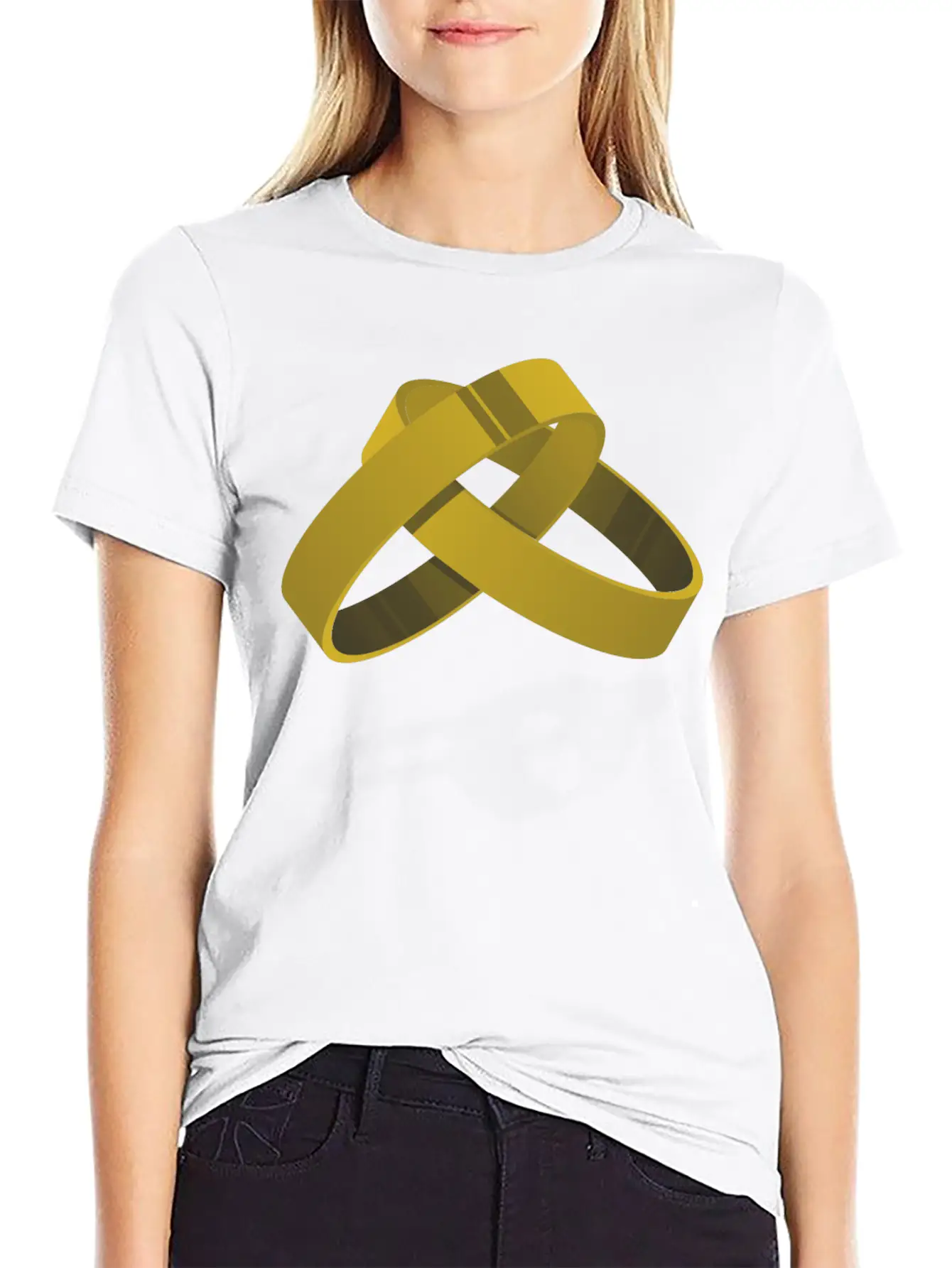 Rings Essential Cotton Tee For Daily Outfits – Unisex Style