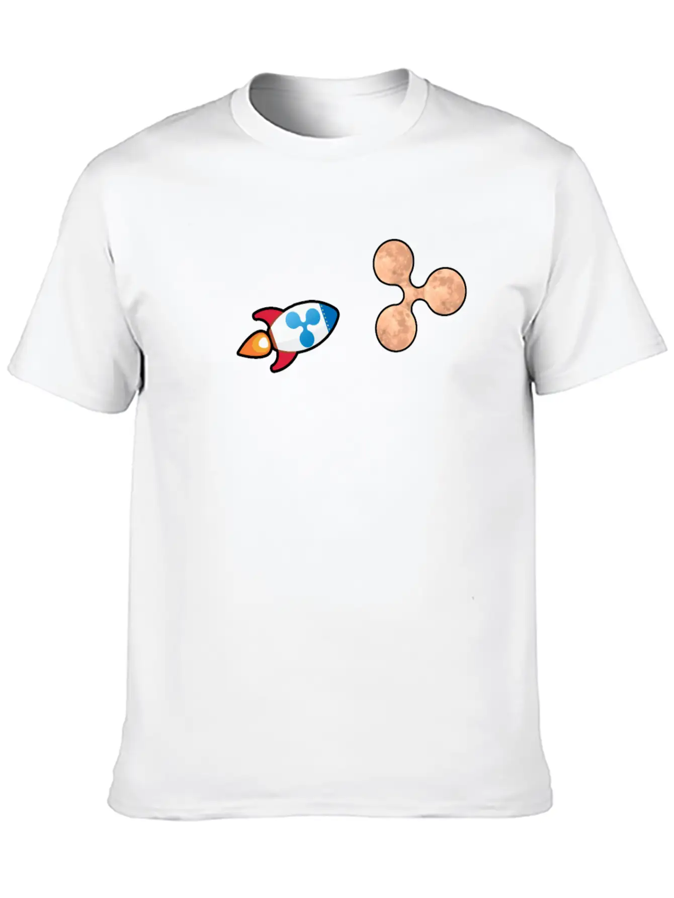 RIPLE MOON 2 Unisex Casual T-Shirt – Clean Design For Daily Comfort