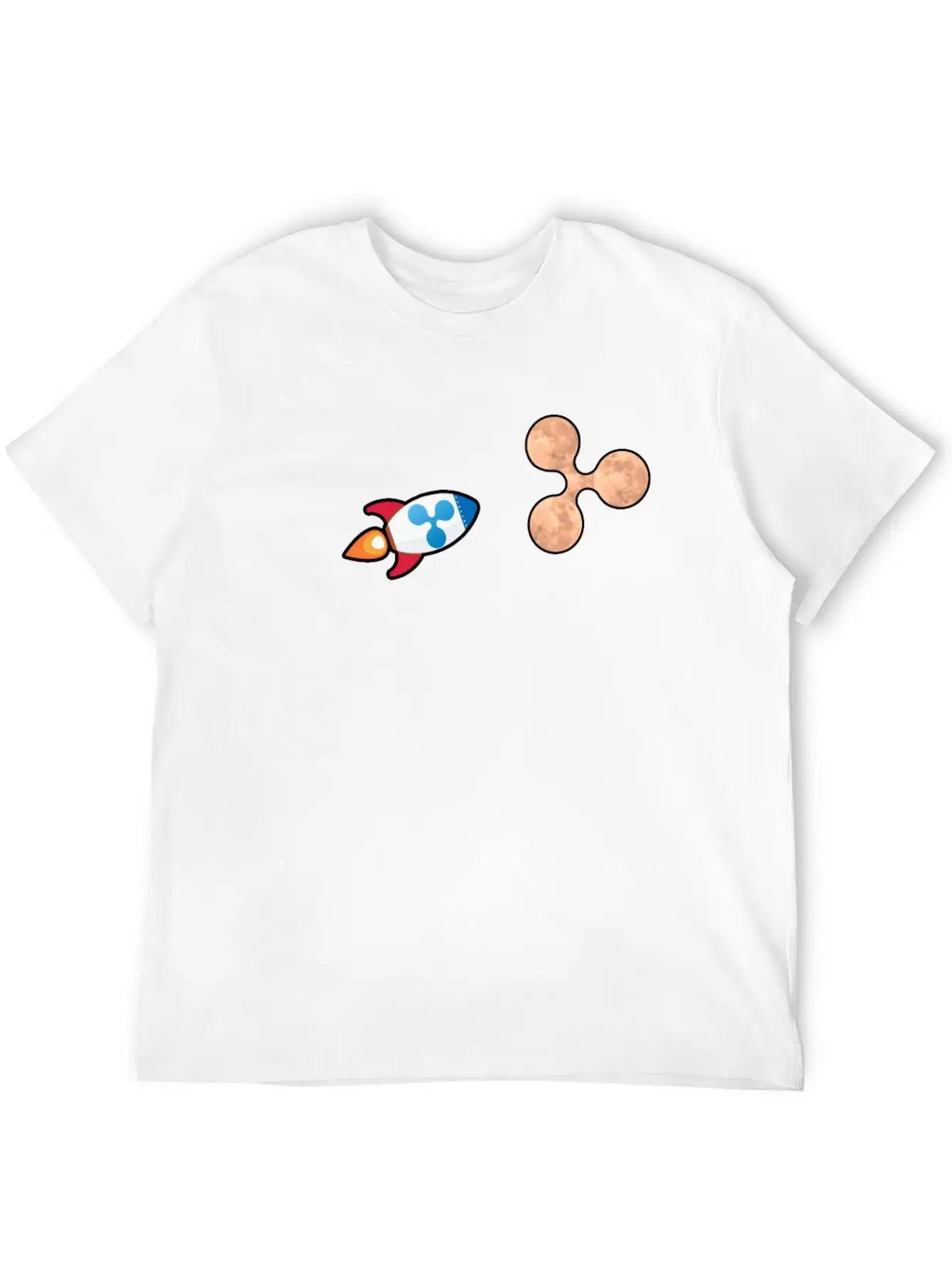 RIPLE MOON 2 Unisex Casual T-Shirt – Clean Design For Daily Comfort