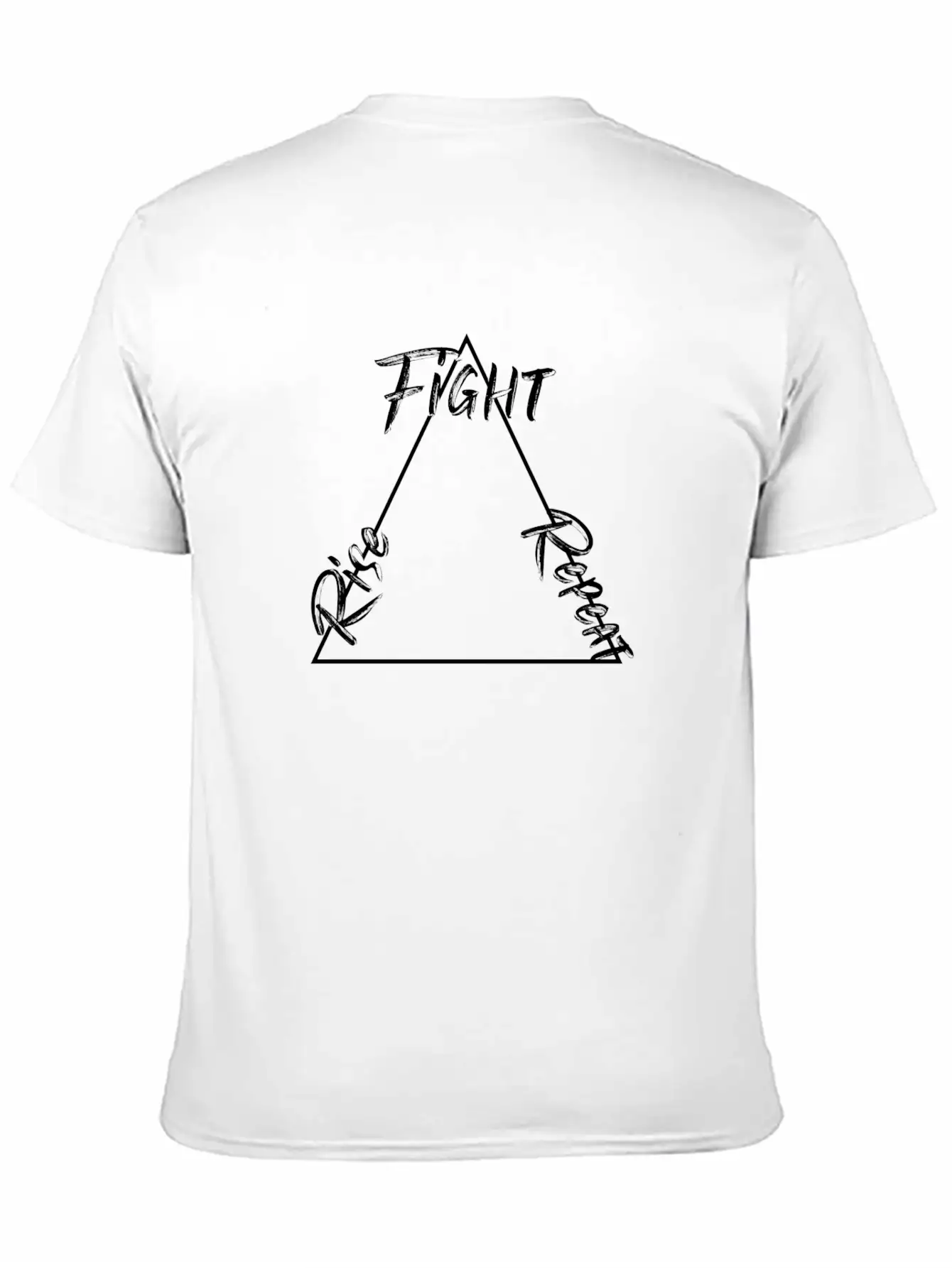 Rise , Fight , Repeat ( GYM T-shirt ) Unisex Casual T-Shirt – Clean Design For Daily Comfort