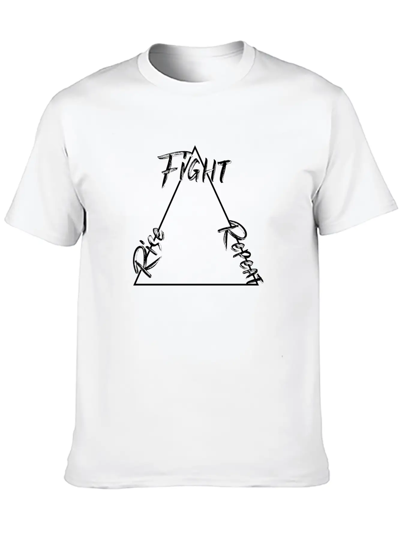 Rise , Fight , Repeat ( GYM T-shirt ) Unisex Casual T-Shirt – Clean Design For Daily Comfort