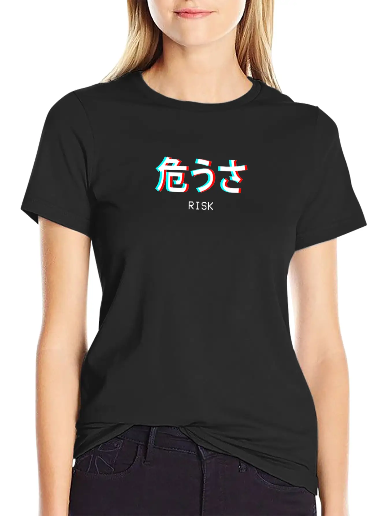Risk Japanese Vaporwave Aesthetic Gift Modern Fit Casual T-Shirt – Clean And Versatile Design