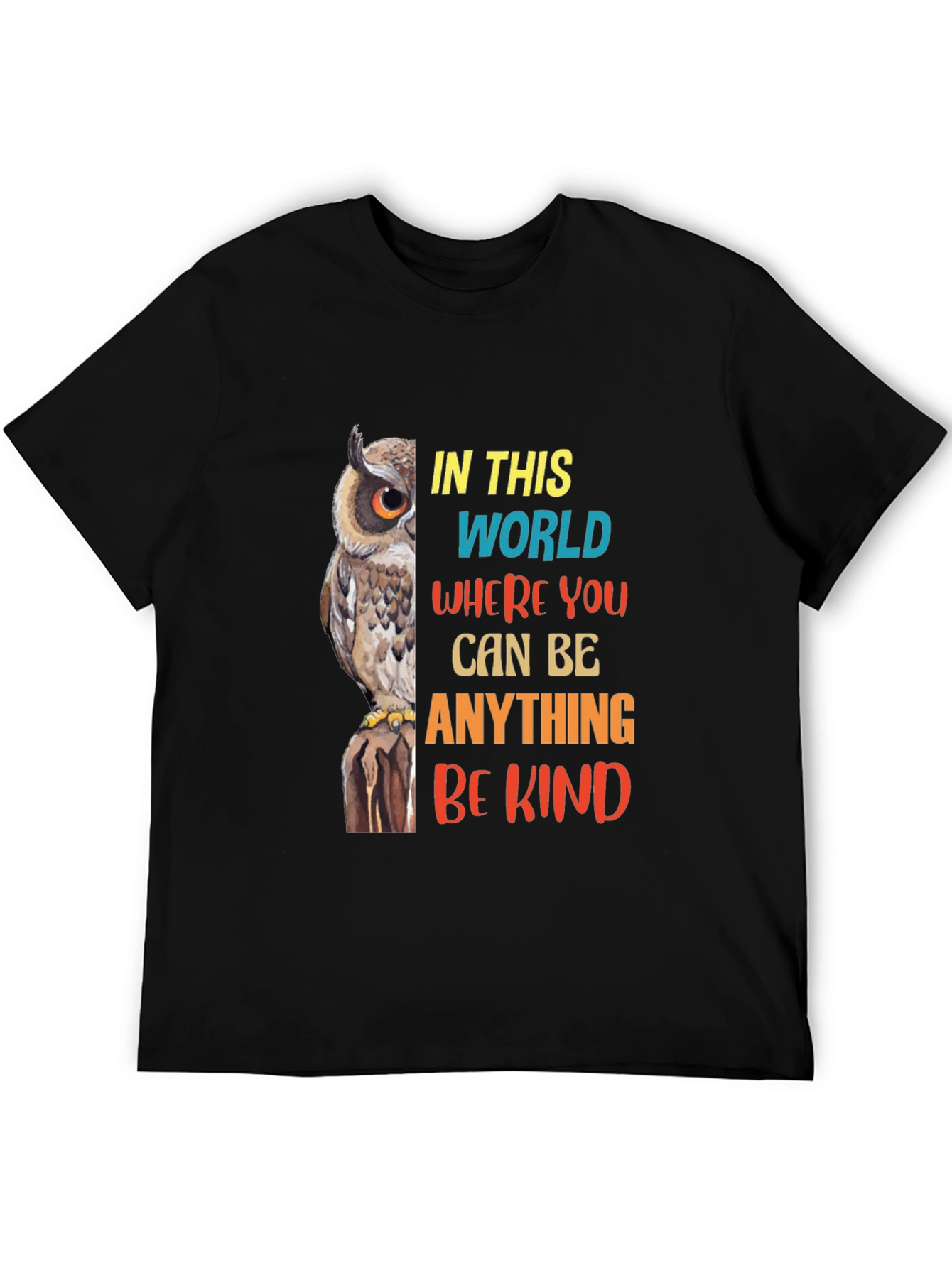 Be Kind Owl Graphic Tee