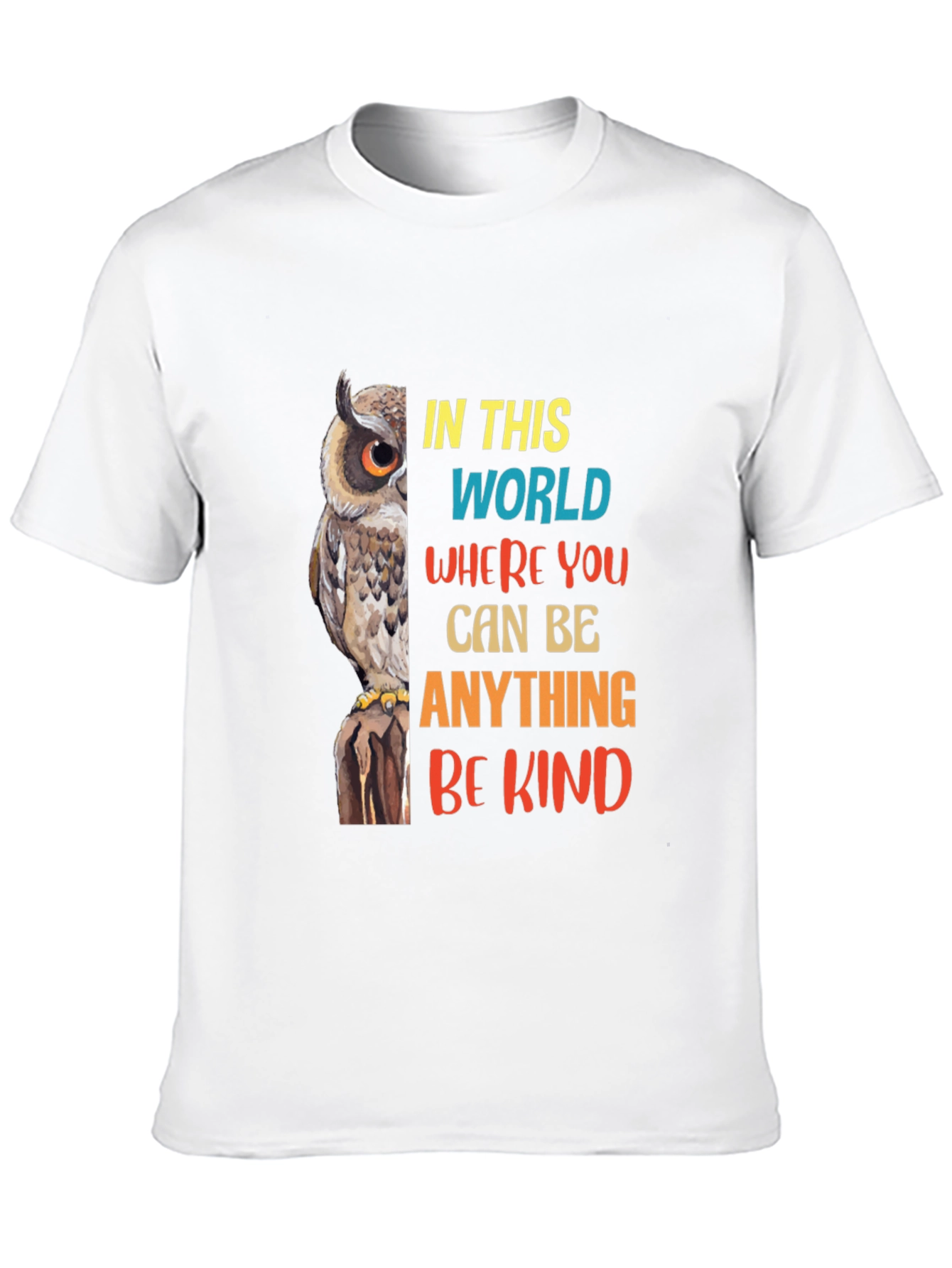 Be Kind Owl Graphic Tee