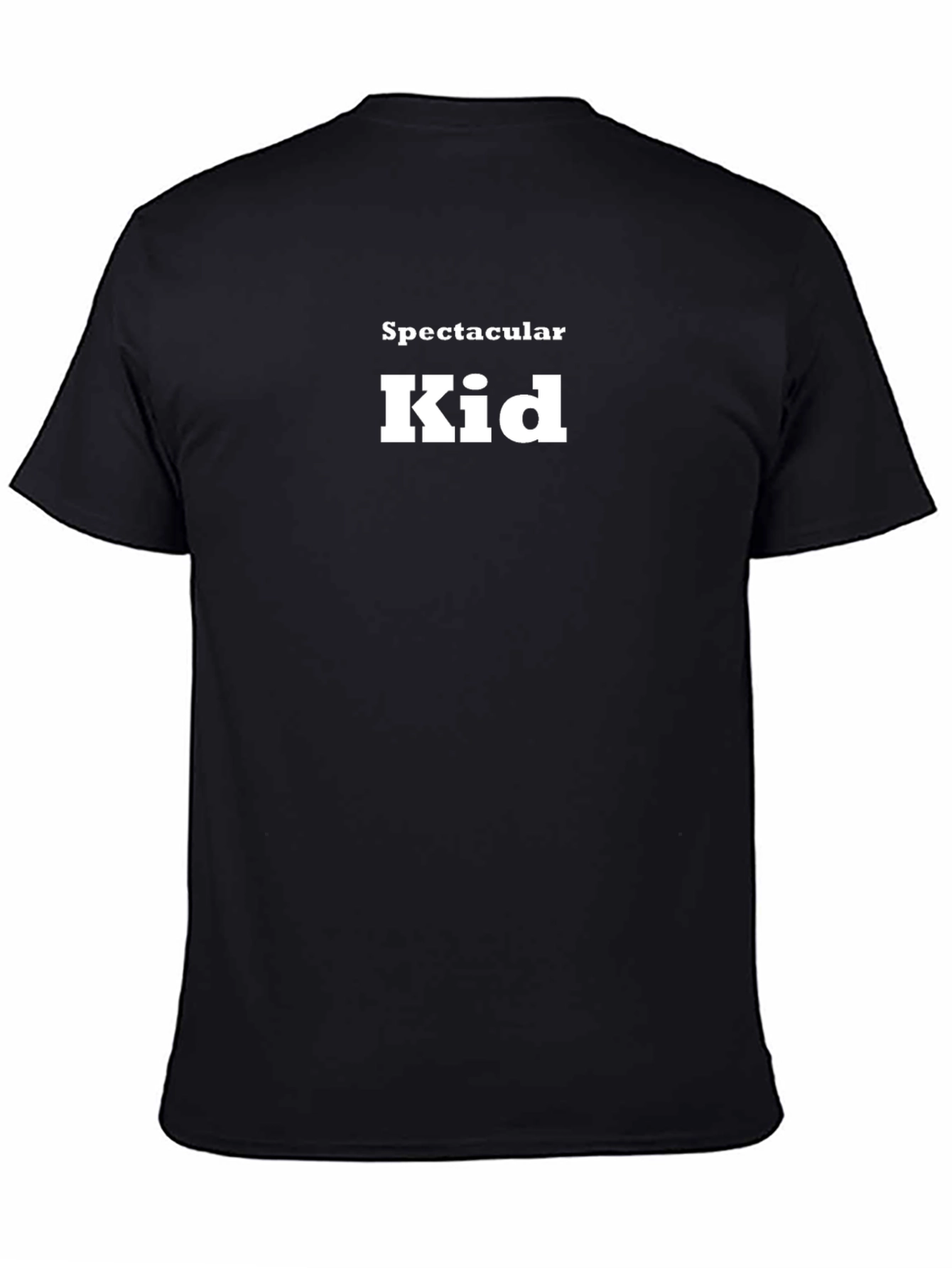 Spectacular Kid Black T-Shirt