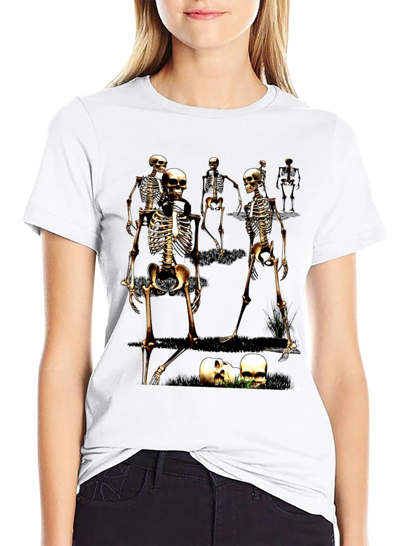 Skeleton Crew Graphic Tee - Black