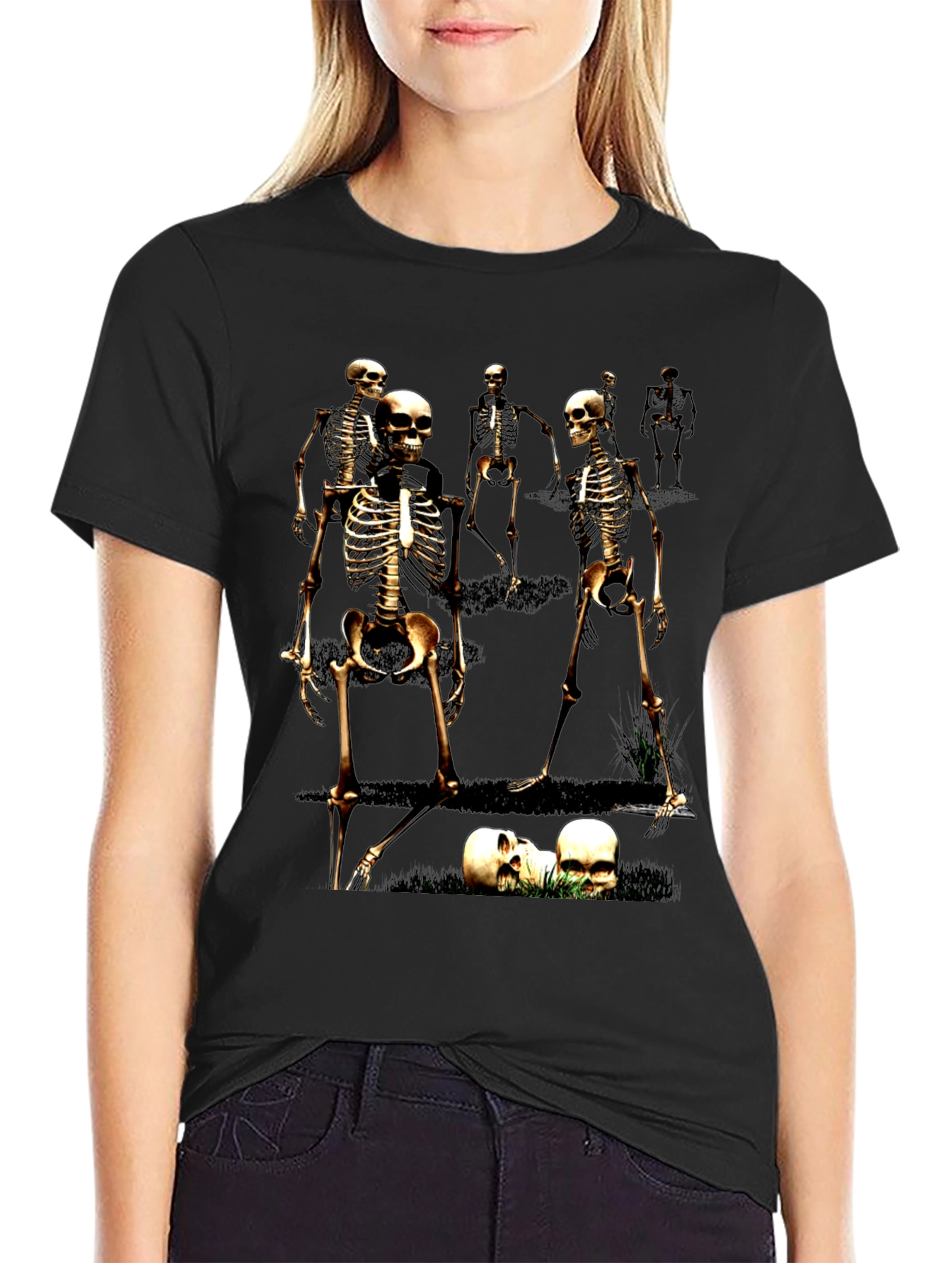 Skeleton Crew Graphic Tee - Black