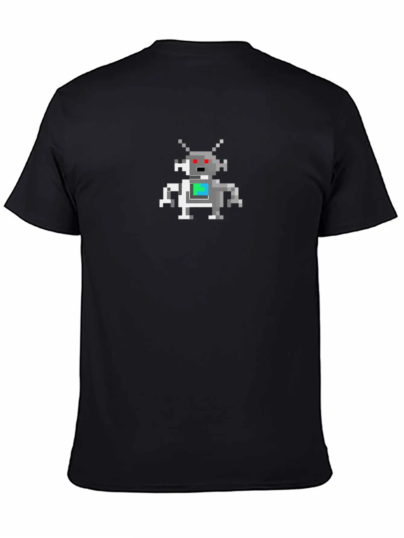 Robot Classic Fit Graphic Tee For Daily Comfort – Unisex Cotton Shirt