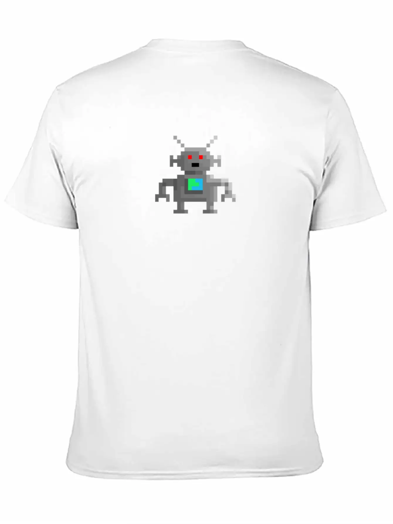 Robot Classic Fit Graphic Tee For Daily Comfort – Unisex Cotton Shirt