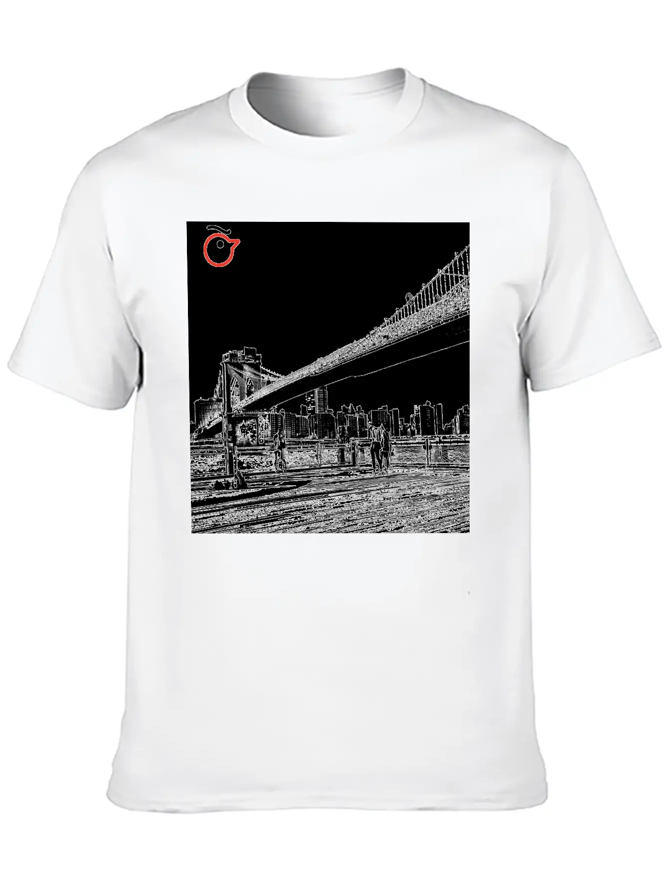 Rocaola Brooklyn Stylish Everyday T-Shirt – Unisex Basic Cotton Tee