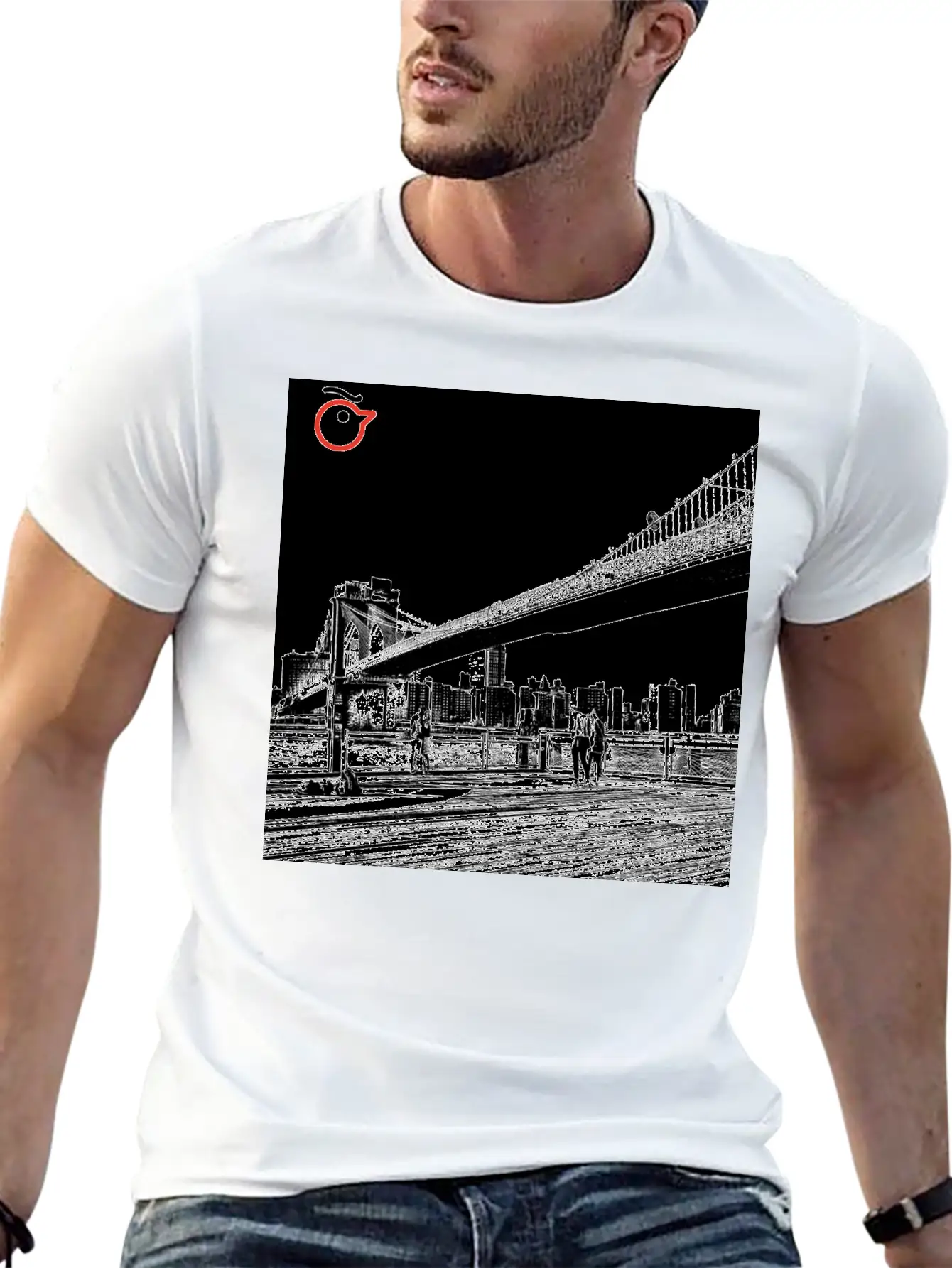 Rocaola Brooklyn Stylish Everyday T-Shirt – Unisex Basic Cotton Tee