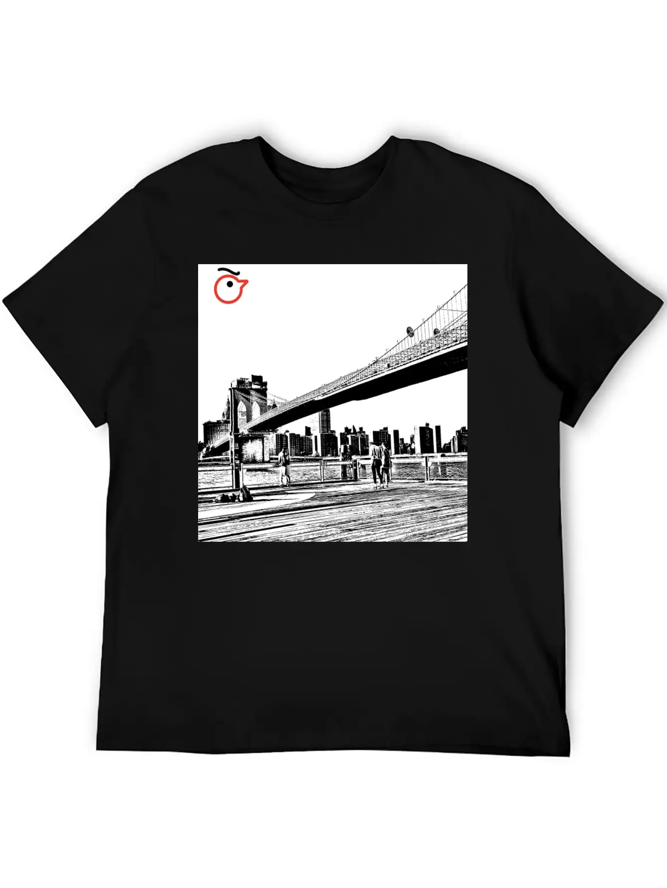 Rocaola Brooklyn Stylish Everyday T-Shirt – Unisex Basic Cotton Tee